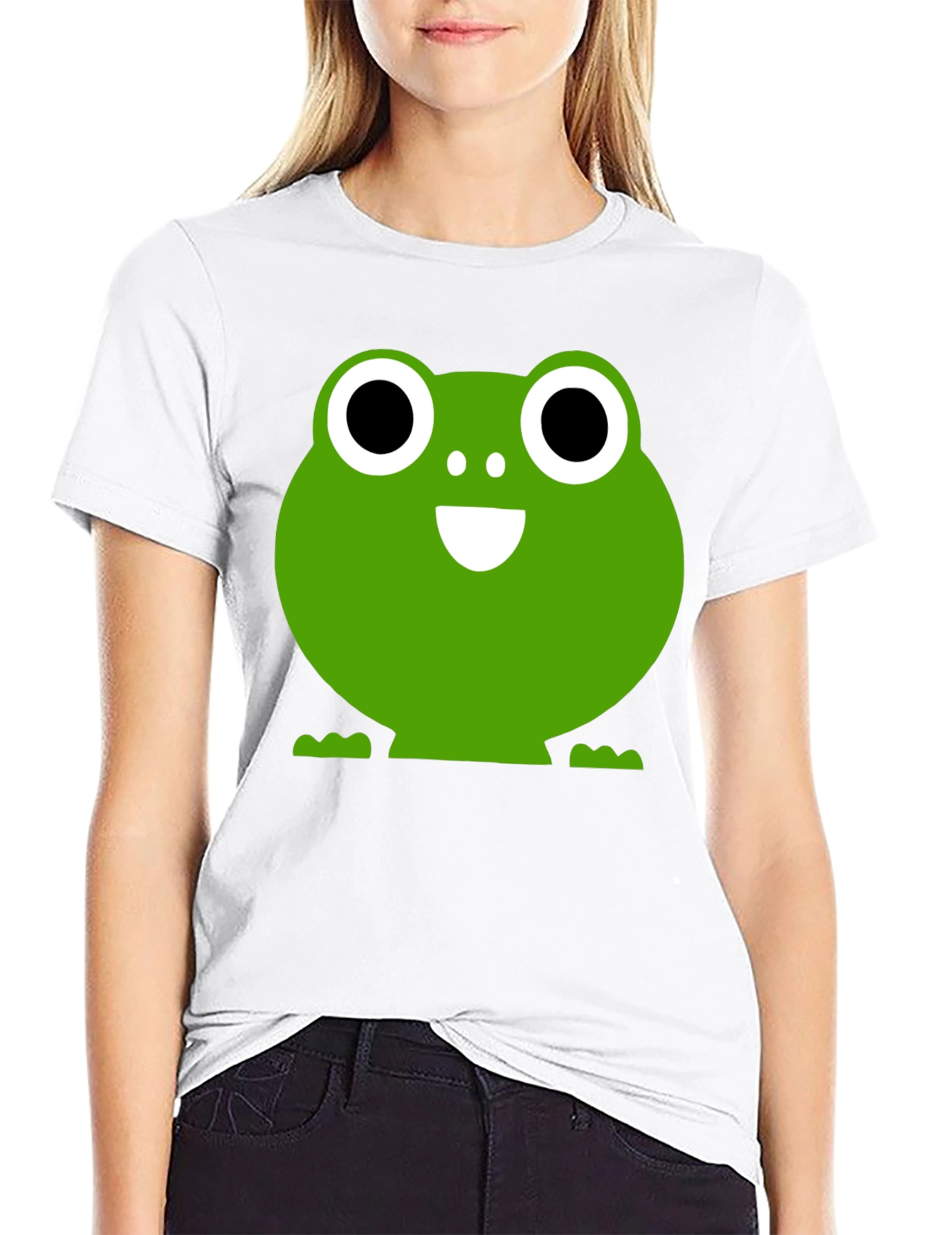 Frog Graphic Black T-Shirt - Fun & Casual
