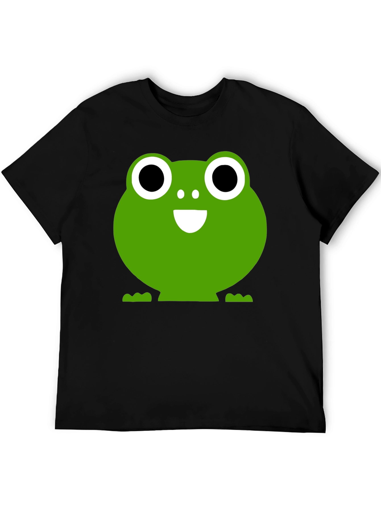 Frog Graphic Black T-Shirt - Fun & Casual