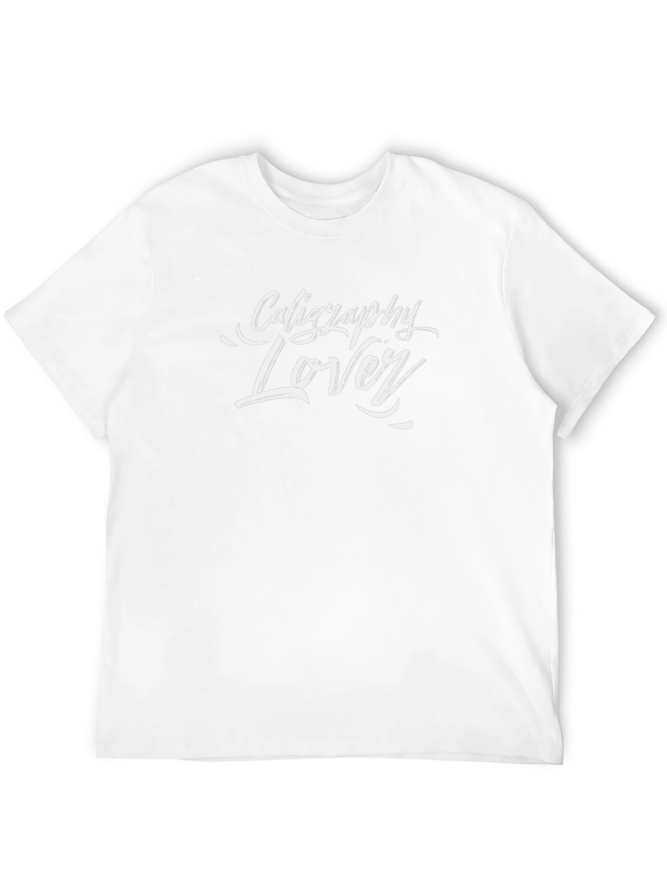 Calligraphy Lover Black T-Shirt