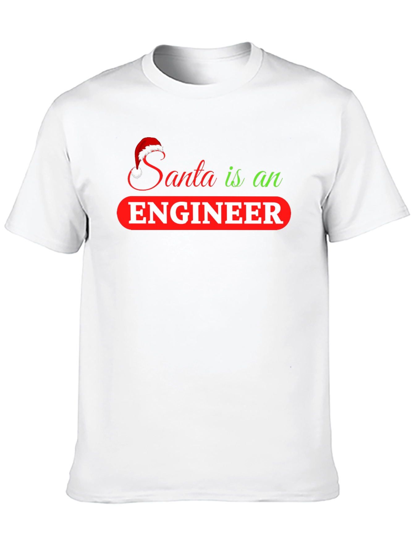 Santa is an Engineer T-Shirt