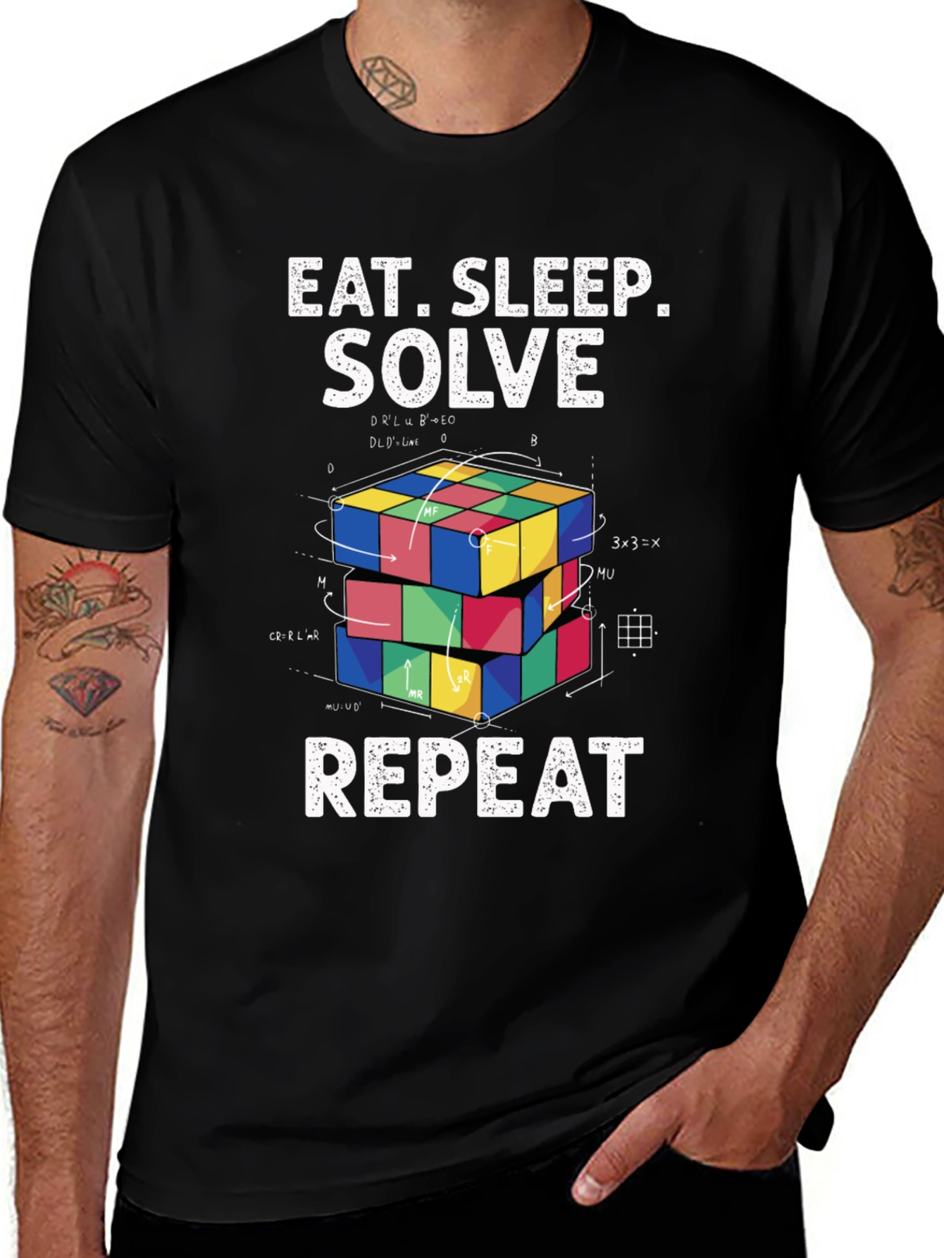 Eat Sleep Solve Repeat T-Shirt