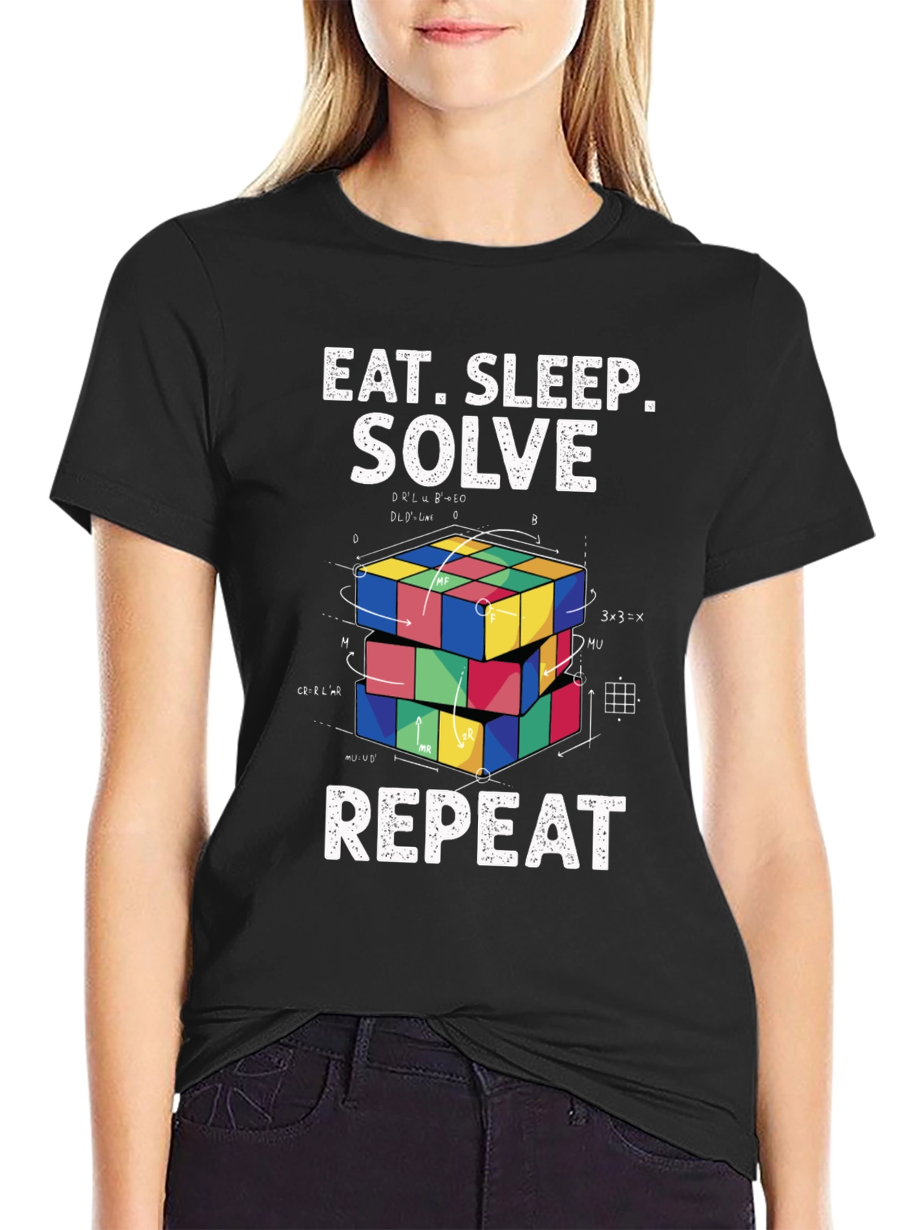 Eat Sleep Solve Repeat T-Shirt