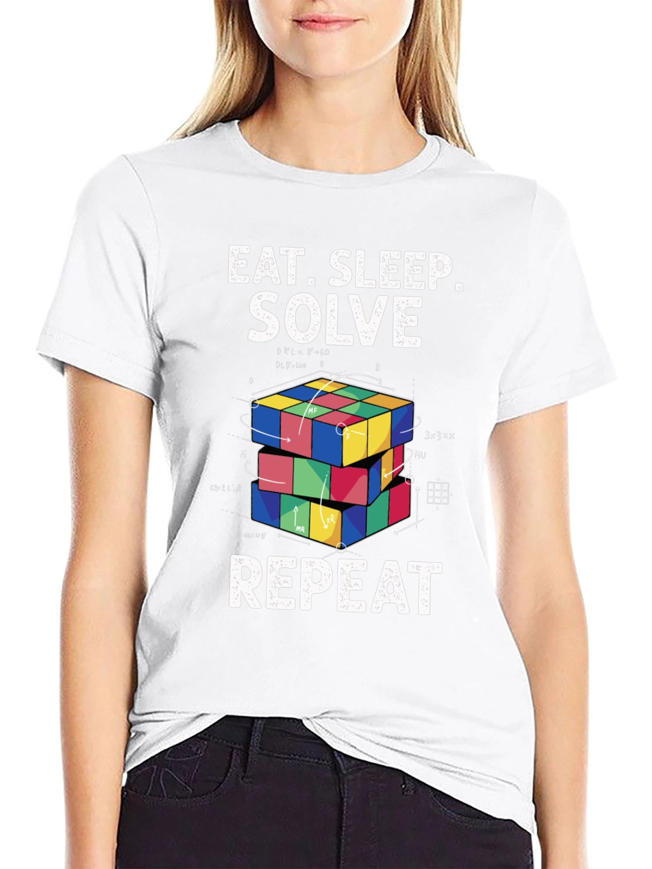 Eat Sleep Solve Repeat T-Shirt