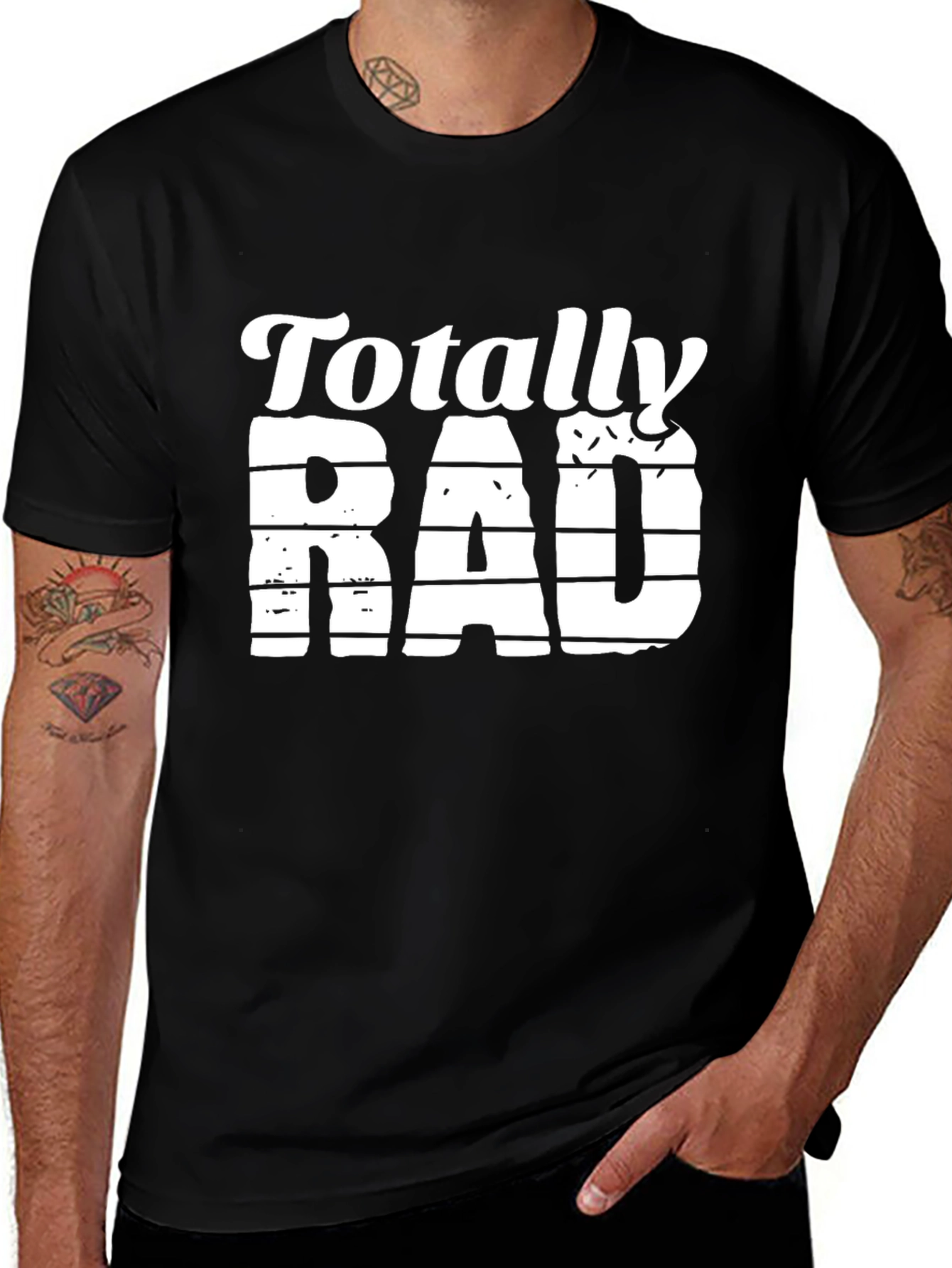 Totally Rad Retro Graphic T-Shirt
