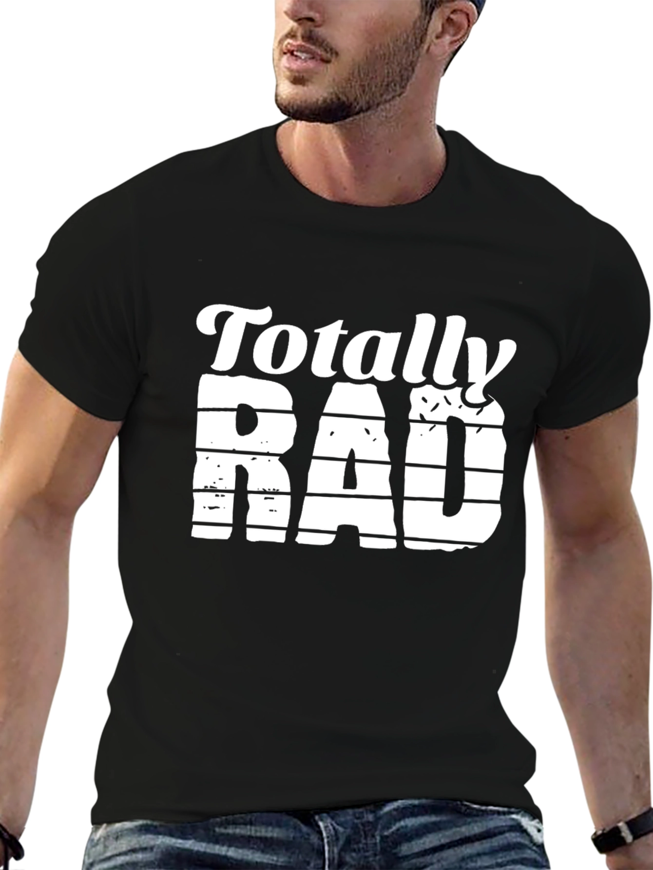 Totally Rad Retro Graphic T-Shirt