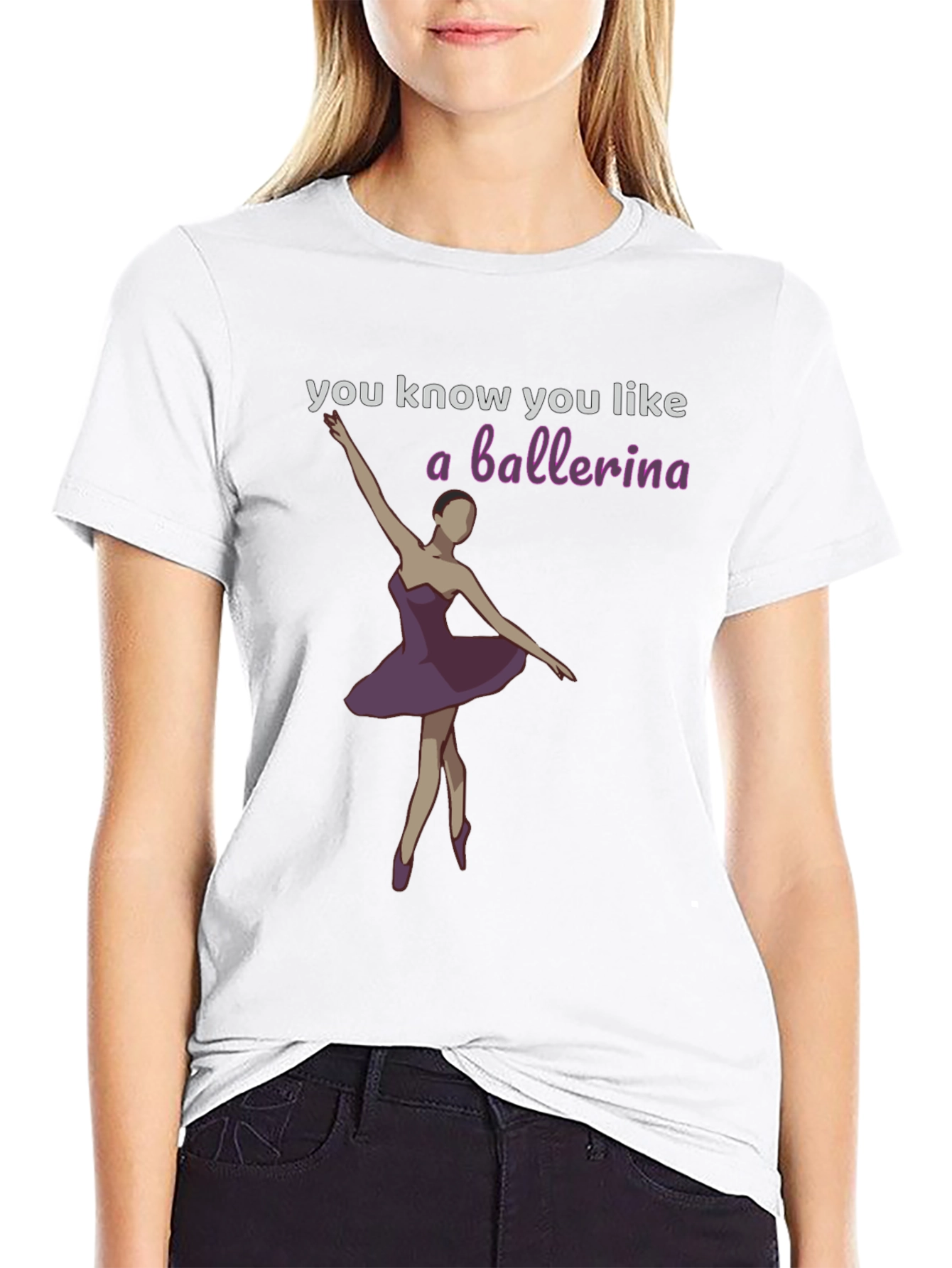 Ballerina Graphic T-Shirt