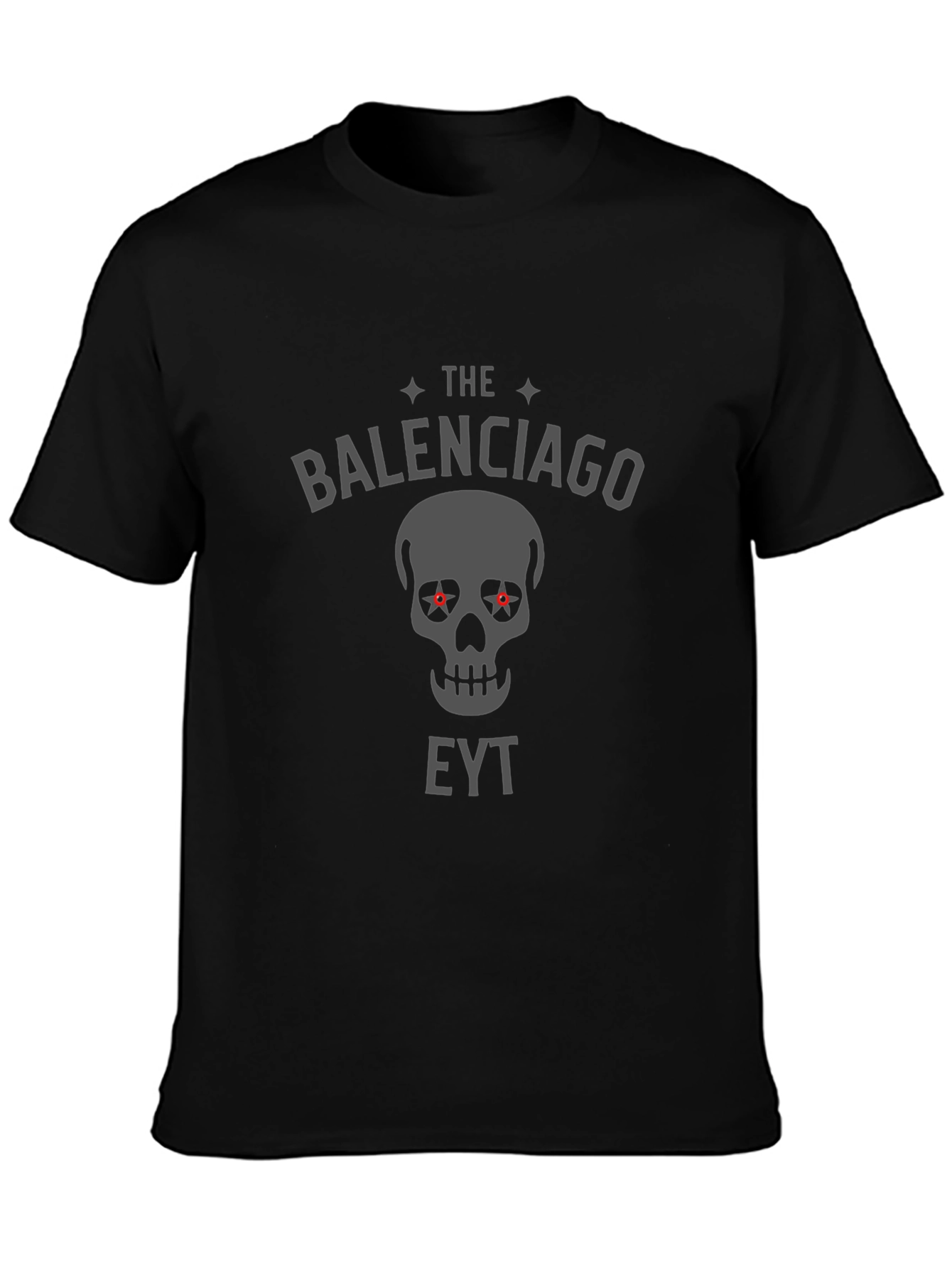 Balenciago Eyt Skull Graphic T-Shirt