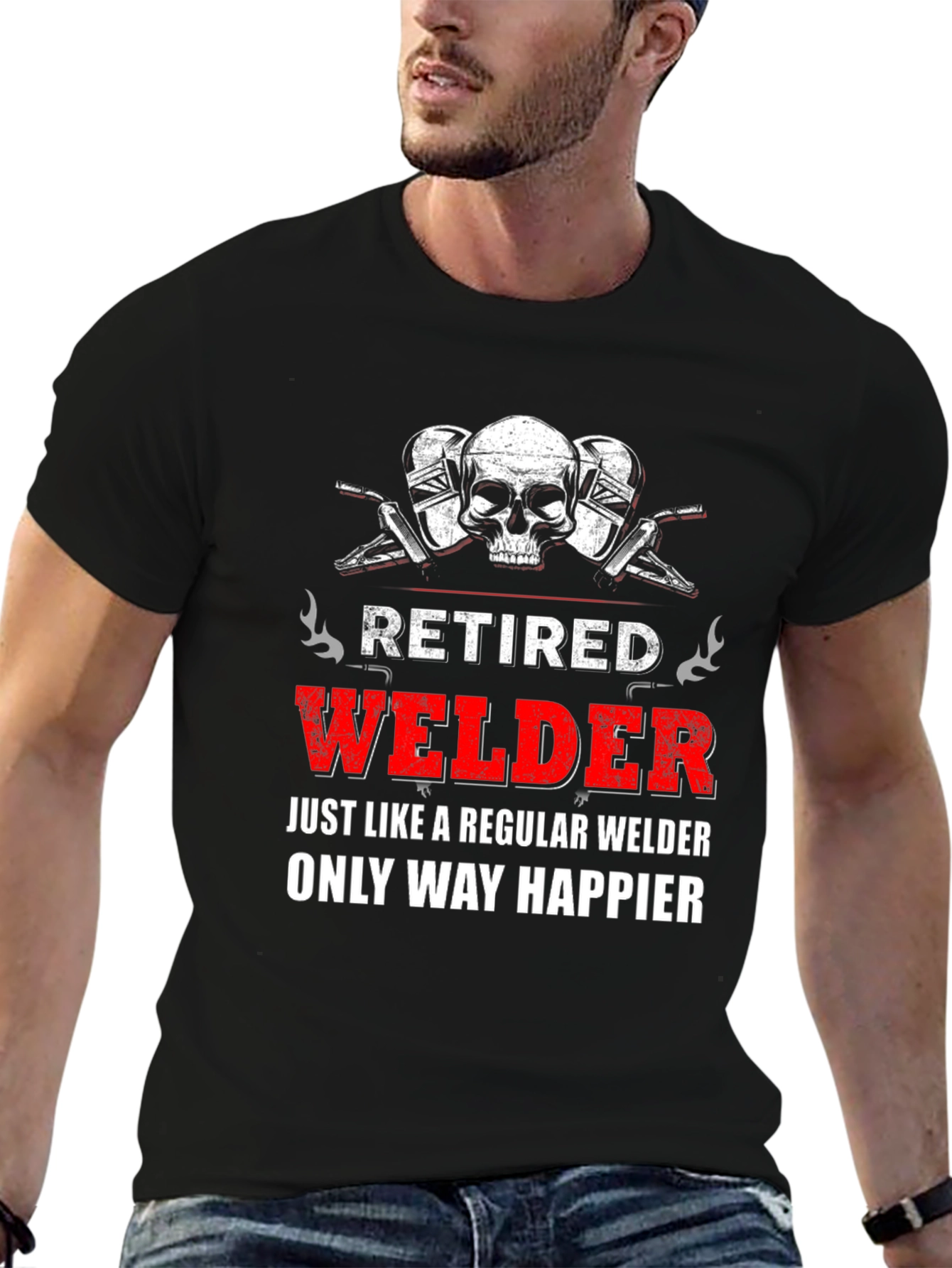 Retired Welder Graphic Tee