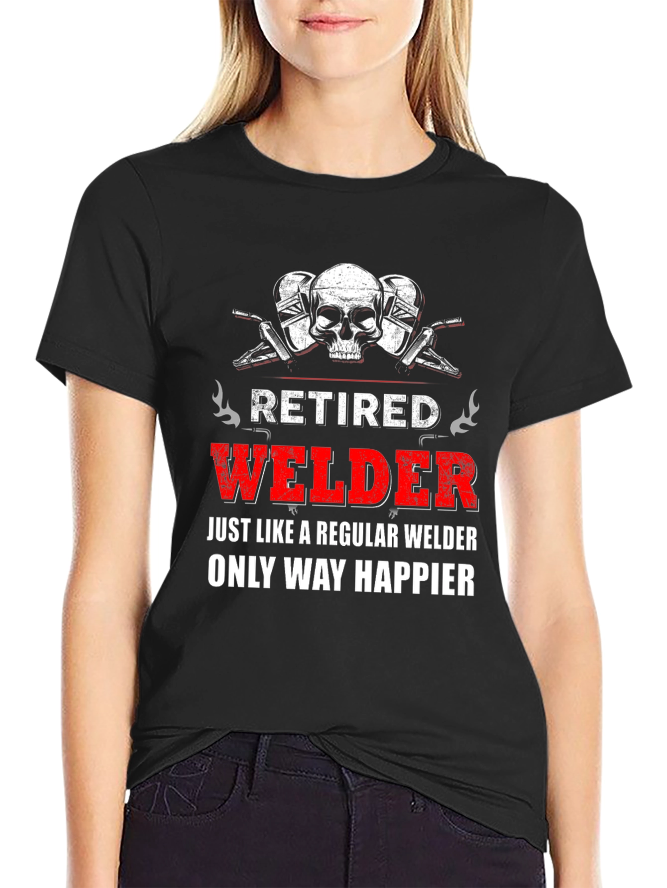 Retired Welder Graphic Tee