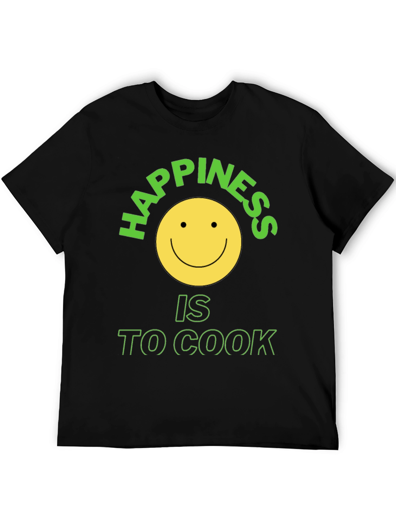 Happiness is to Cook Graphic T-Shirt