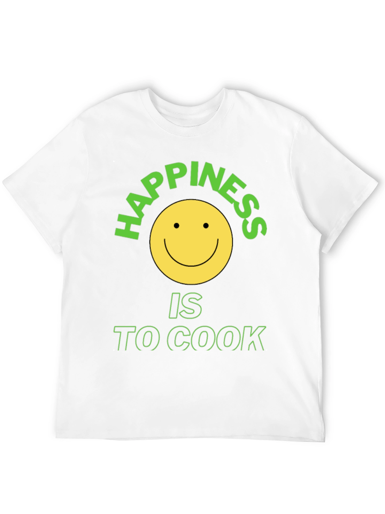 Happiness is to Cook Graphic T-Shirt