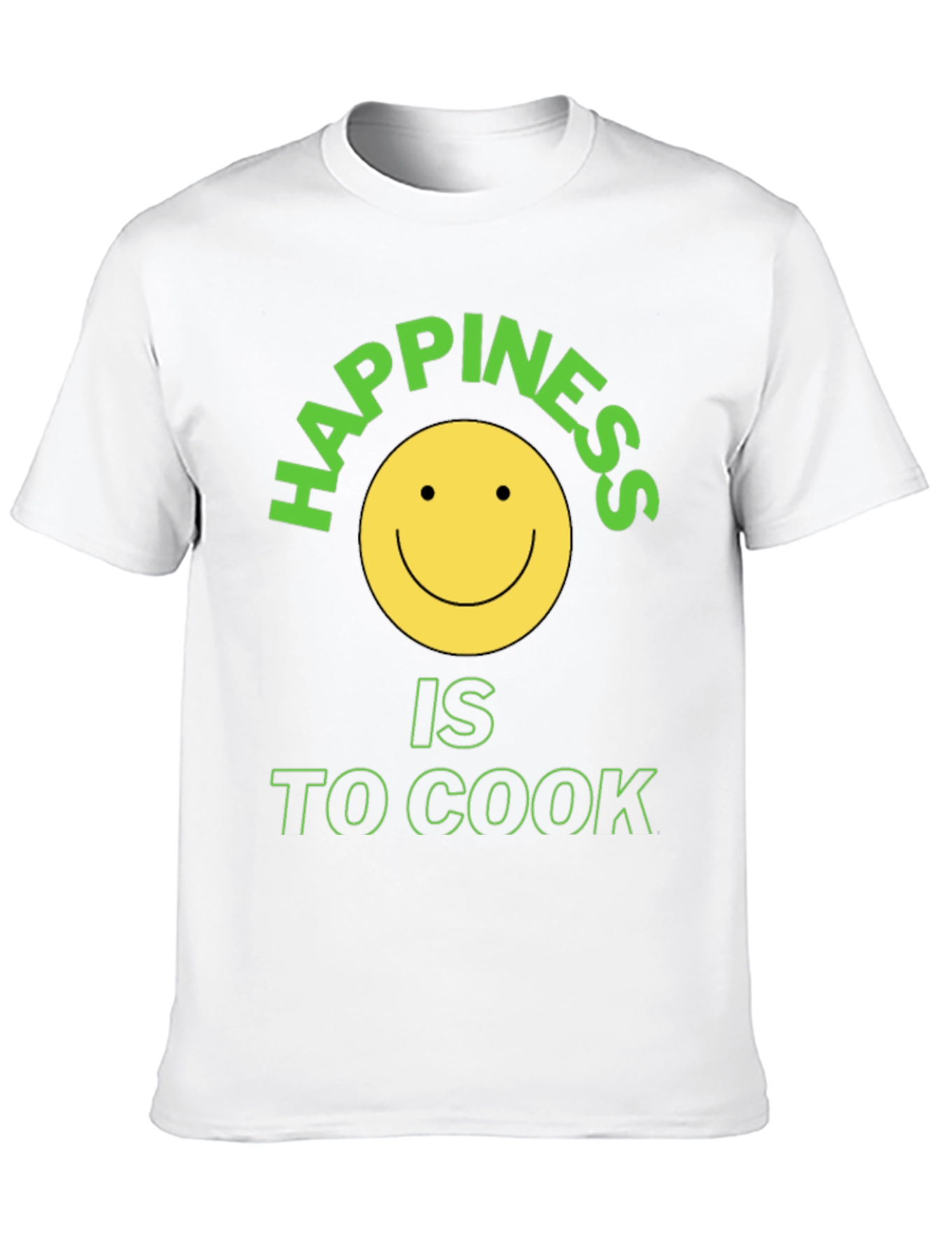 Happiness is to Cook Graphic T-Shirt
