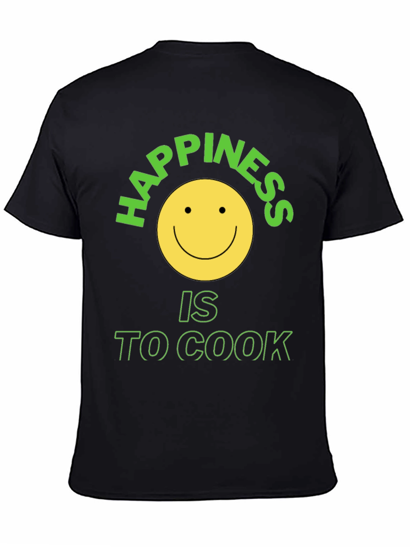 Happiness is to Cook Graphic T-Shirt