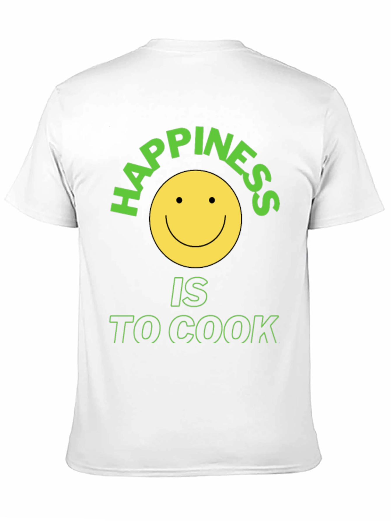Happiness is to Cook Graphic T-Shirt