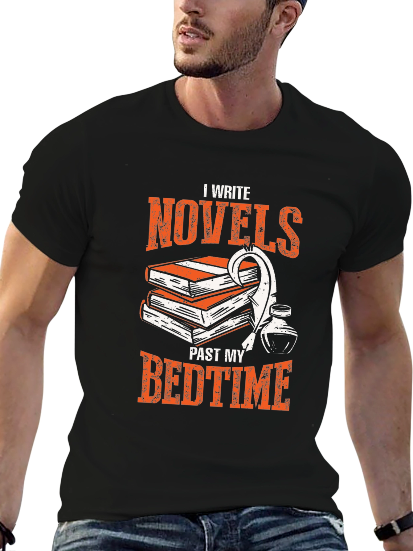 I Write Novels Past My Bedtime T-Shirt