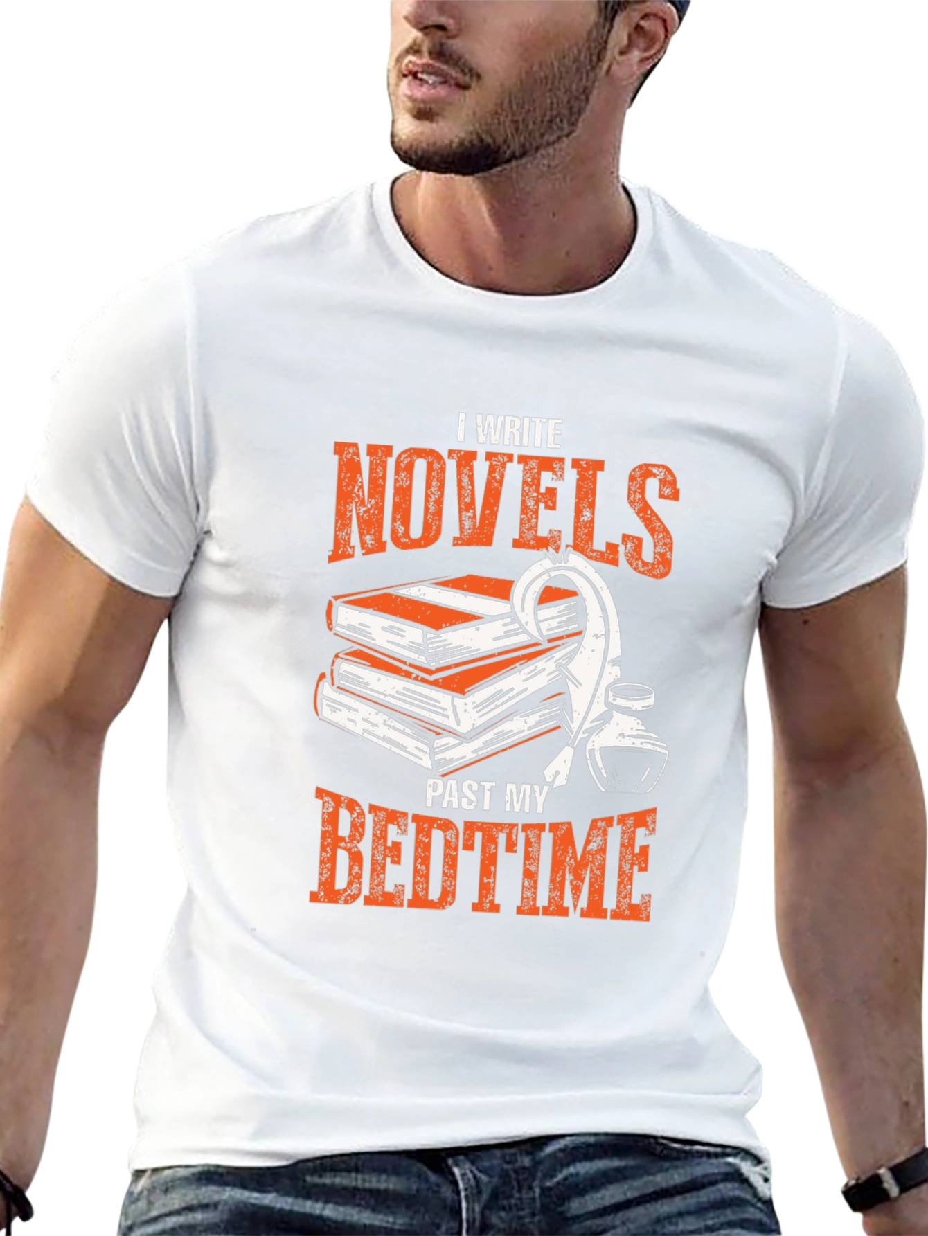I Write Novels Past My Bedtime T-Shirt
