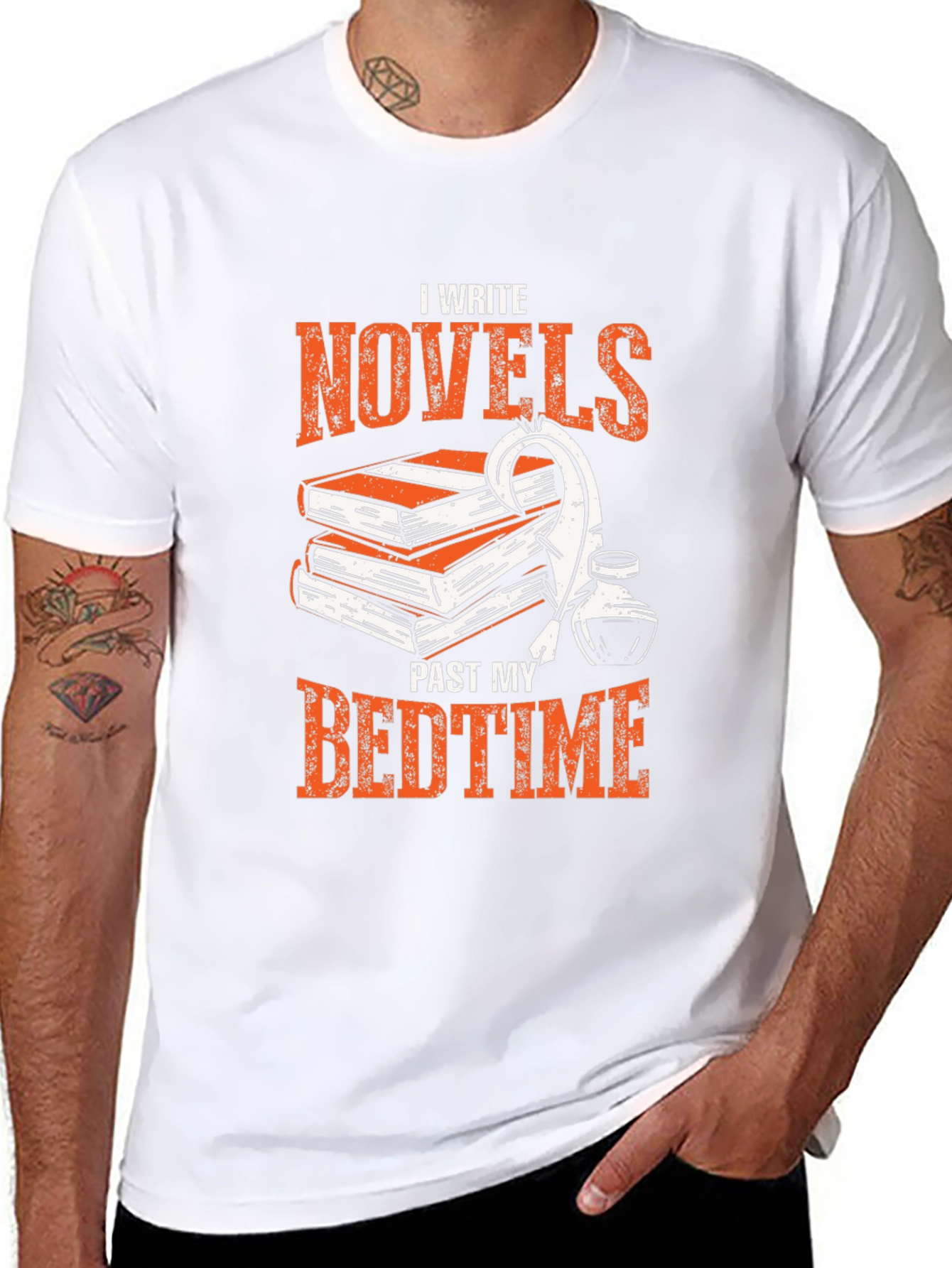 I Write Novels Past My Bedtime T-Shirt