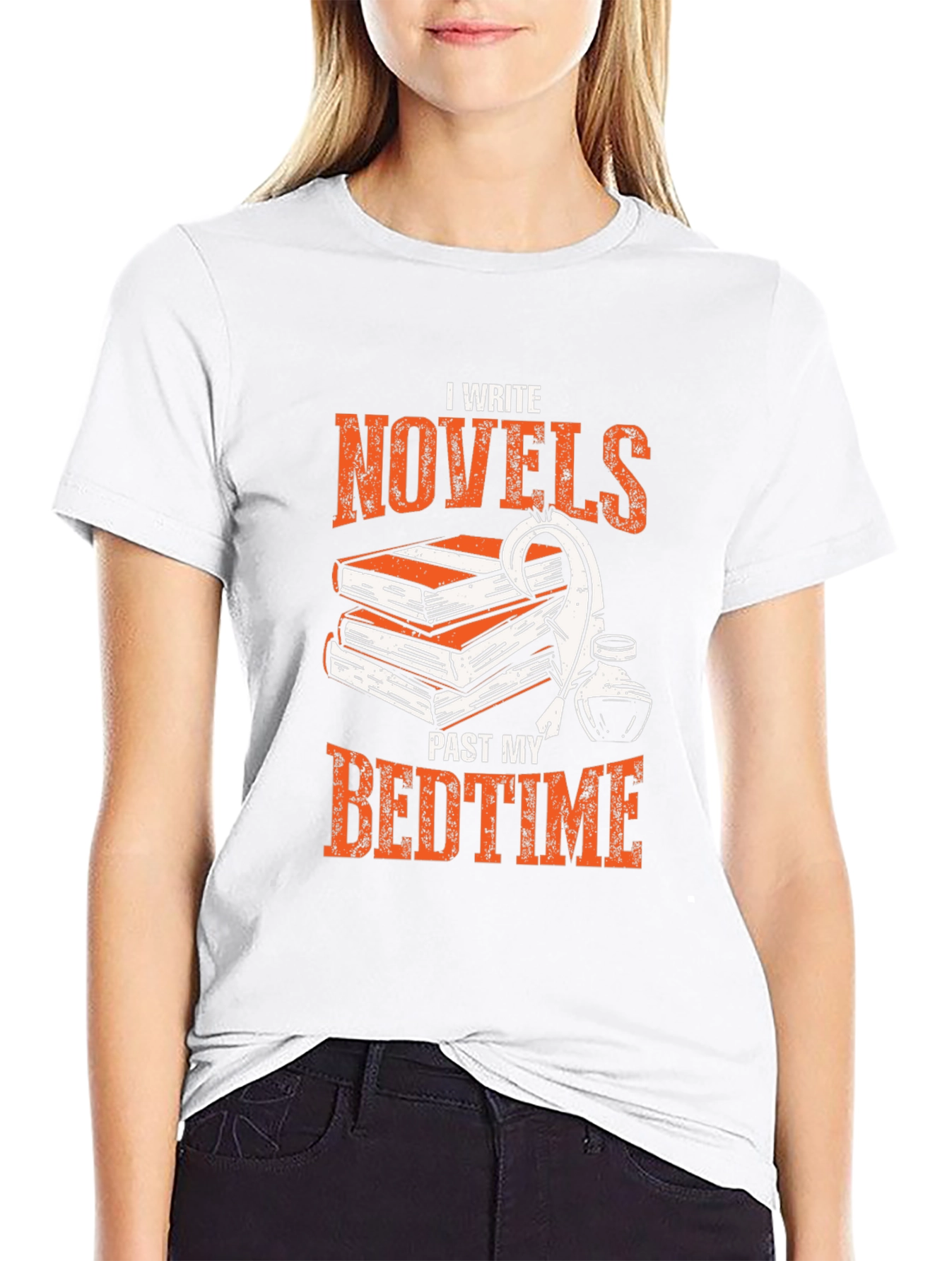 I Write Novels Past My Bedtime T-Shirt