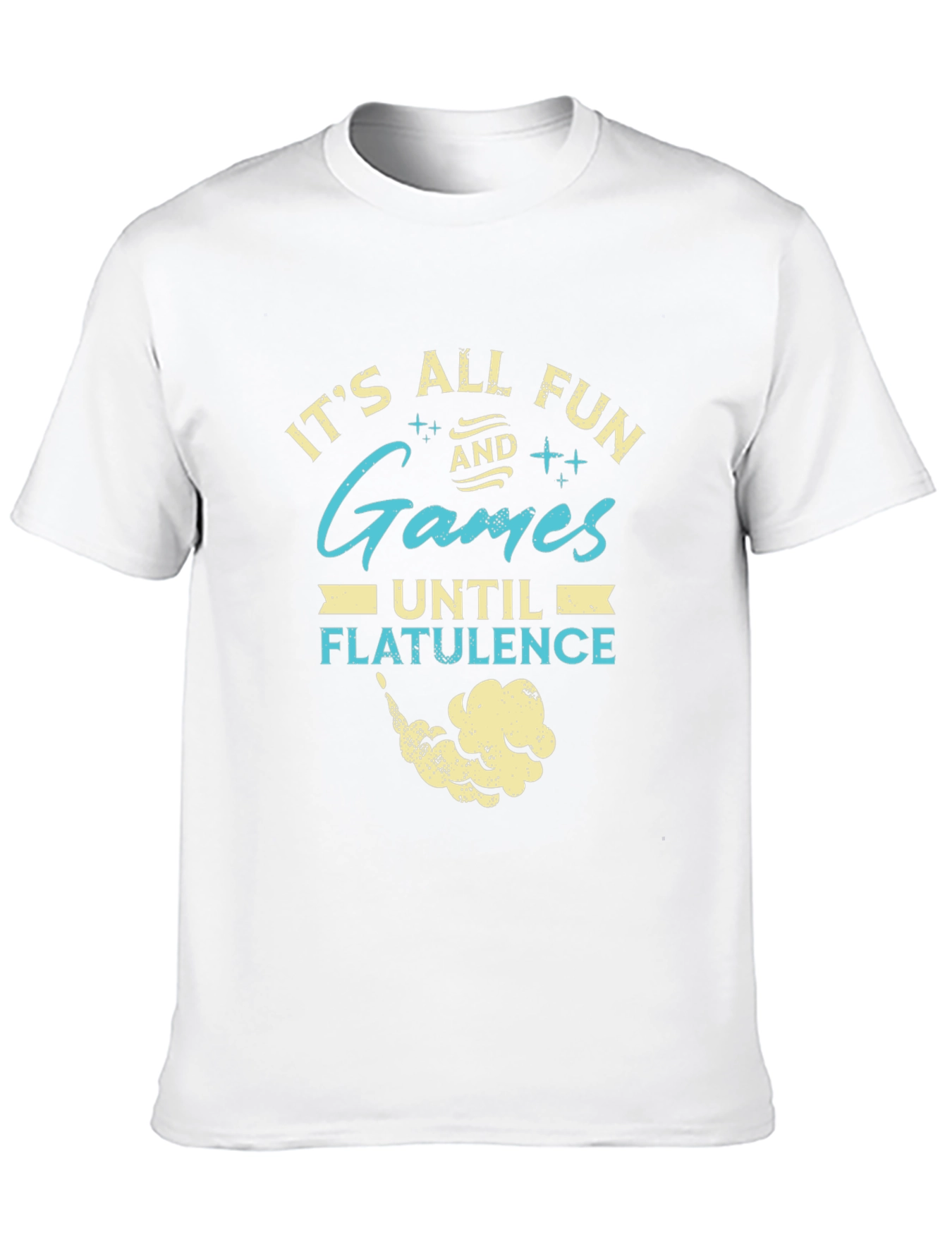 Funny Its All Fun & Games Graphic T-Shirt