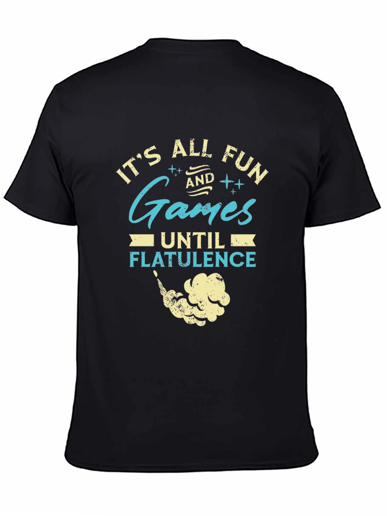Funny Its All Fun & Games Graphic T-Shirt