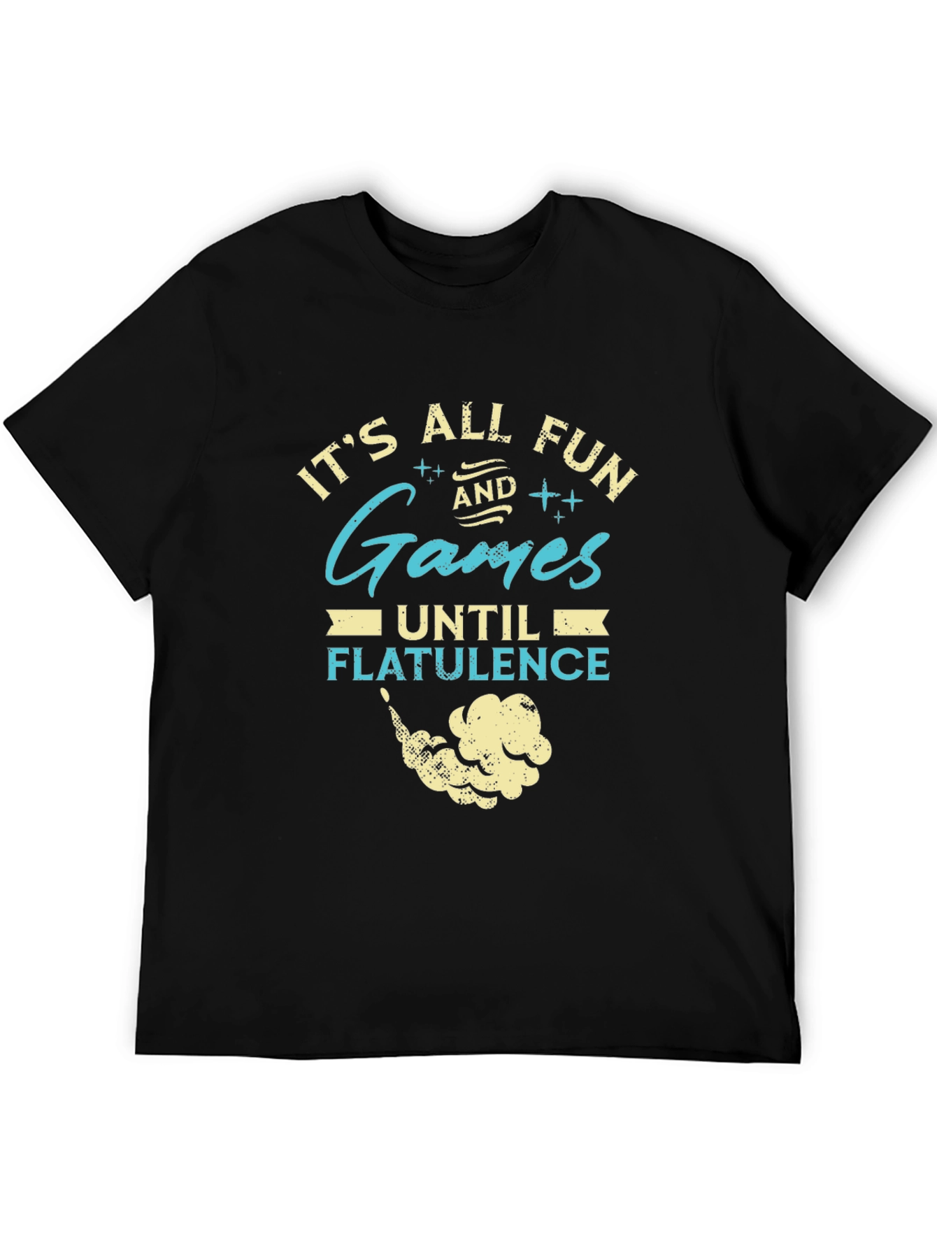 Funny Its All Fun & Games Graphic T-Shirt