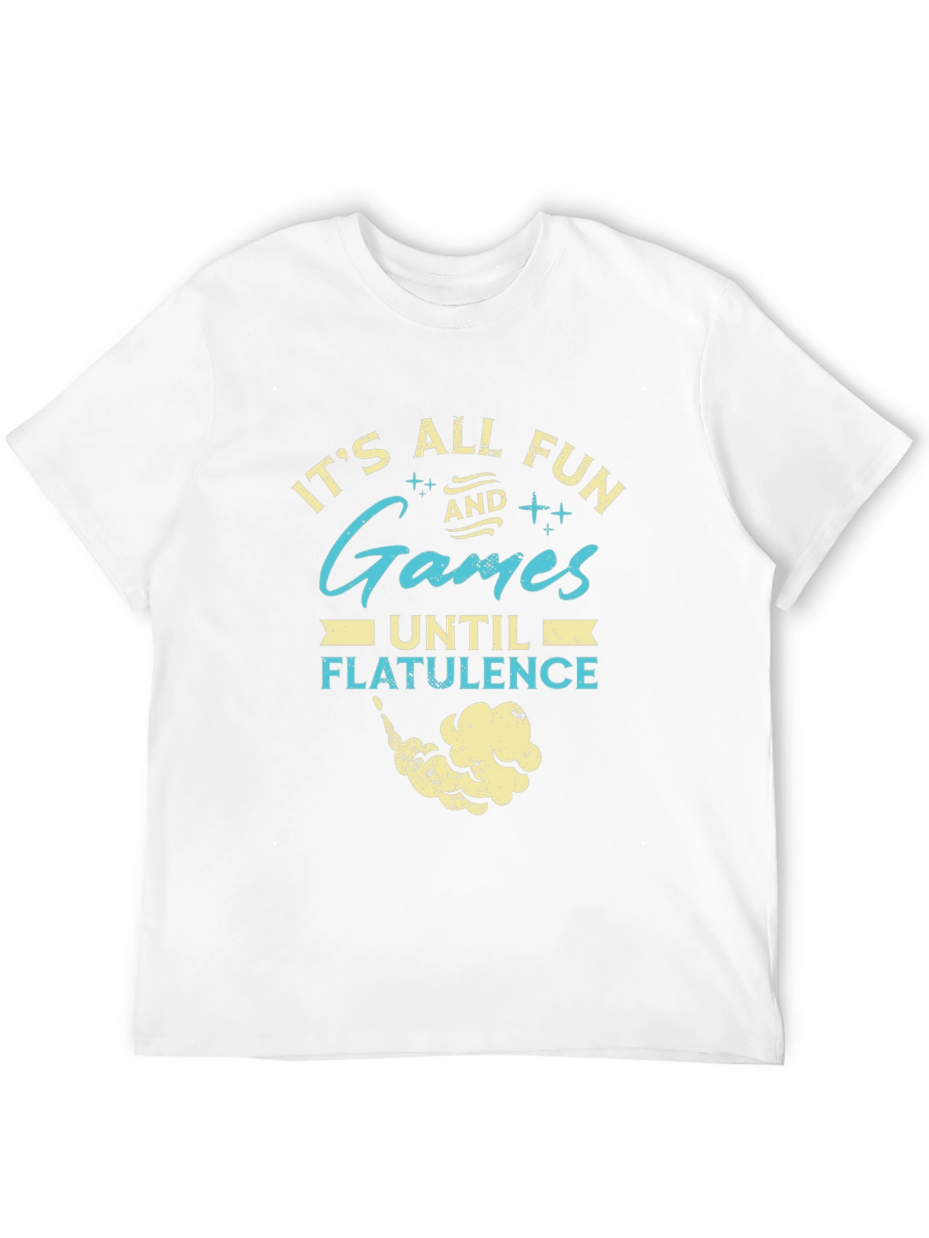 Funny Its All Fun & Games Graphic T-Shirt