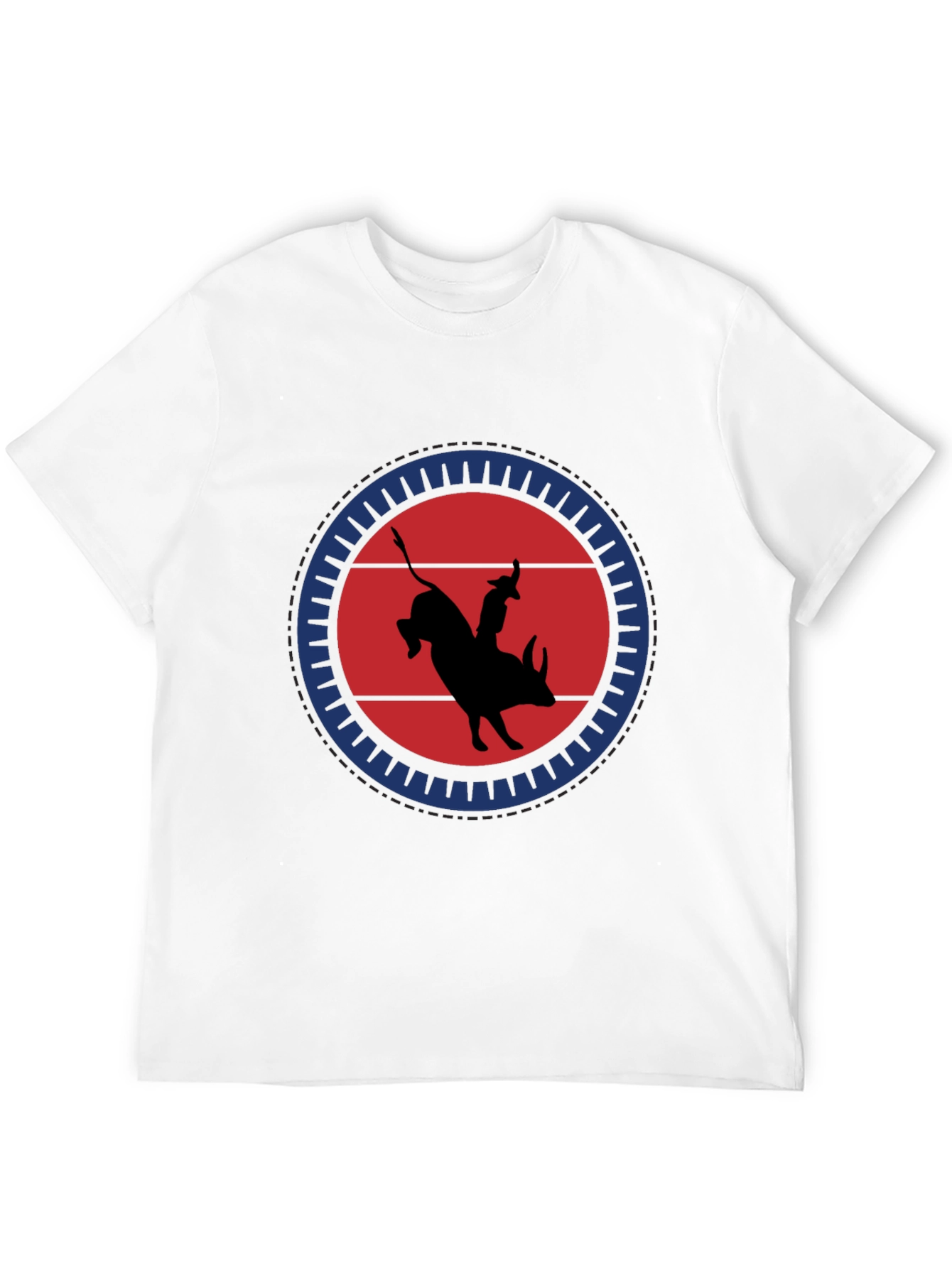 Bull Rider Graphic Tee - Black