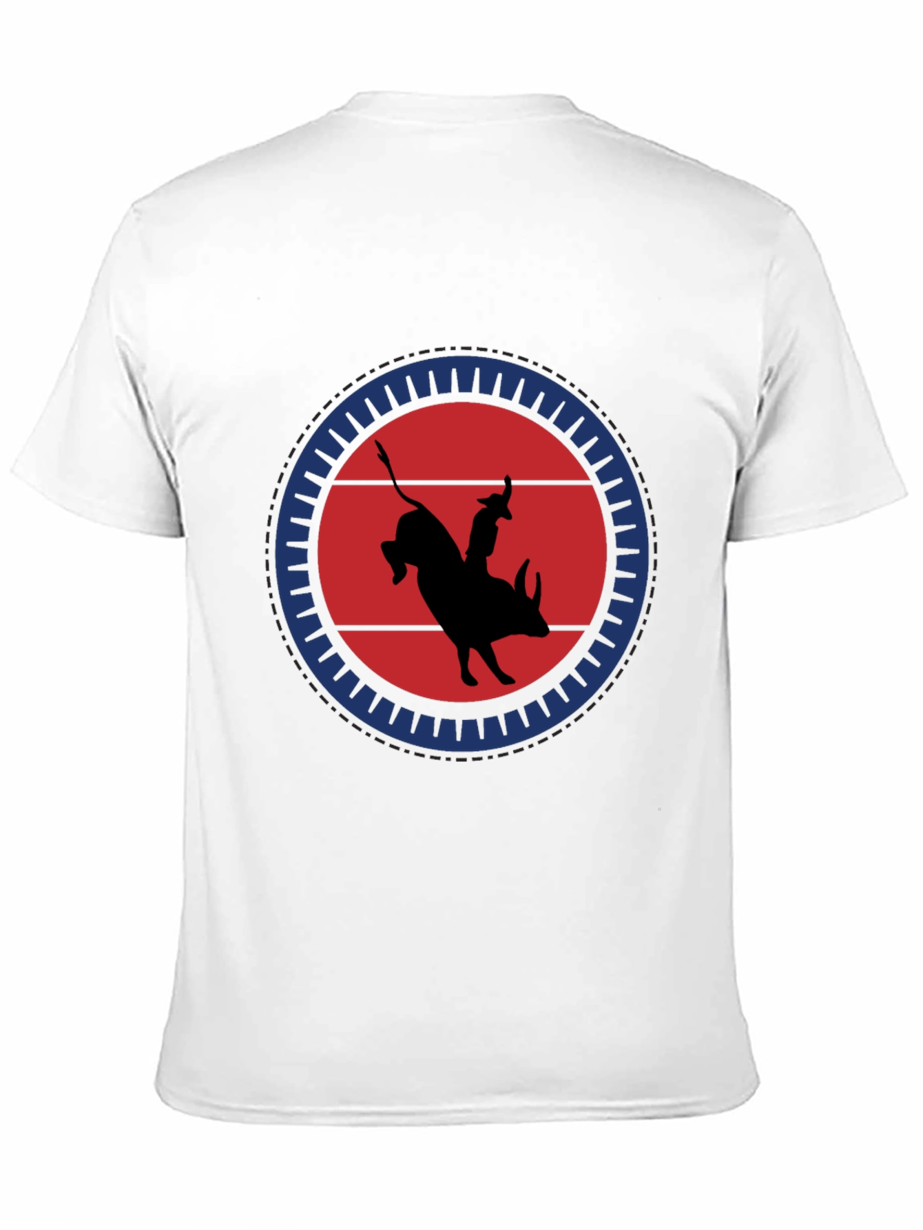 Bull Rider Graphic Tee - Black