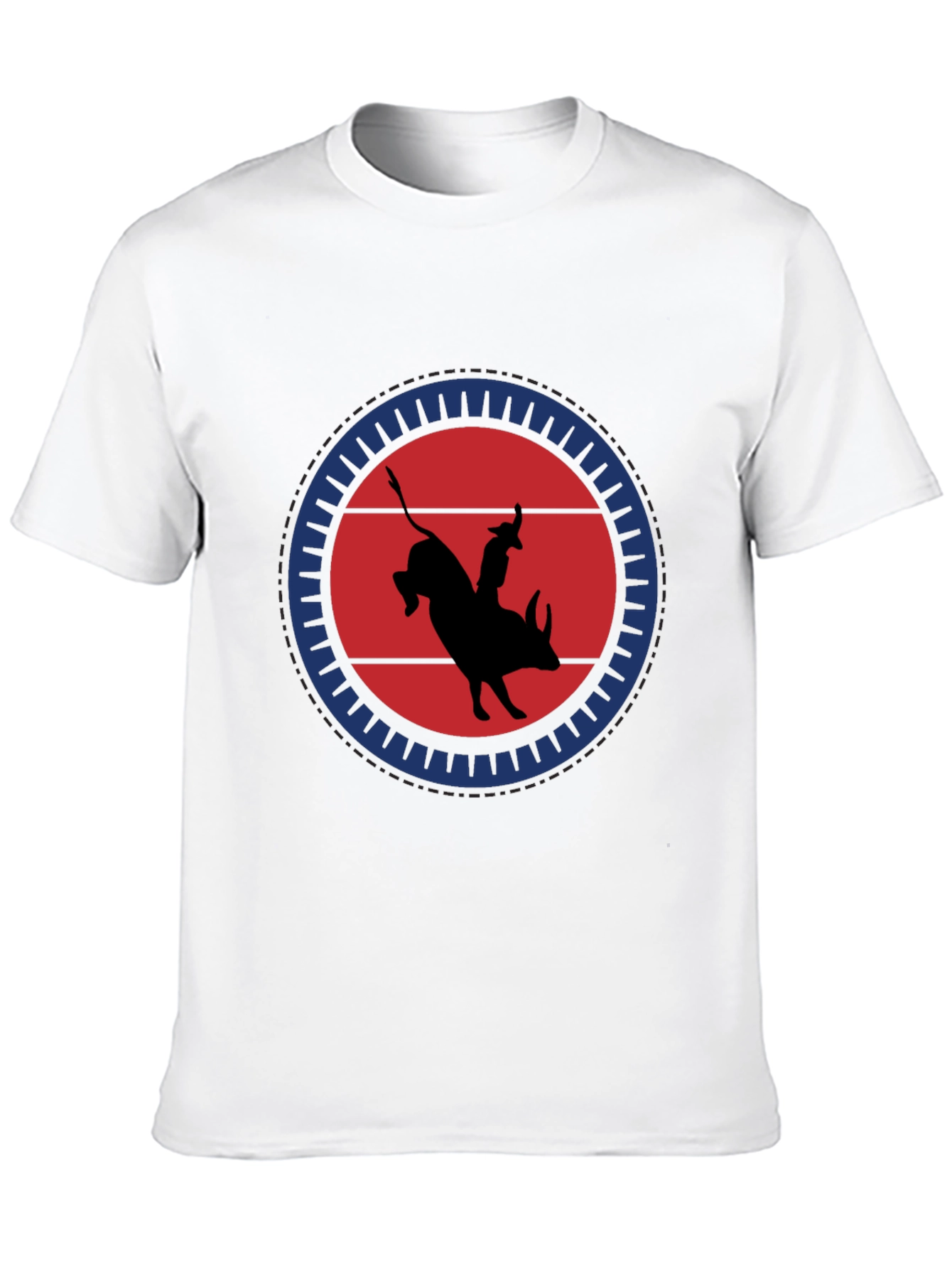 Bull Rider Graphic Tee - Black