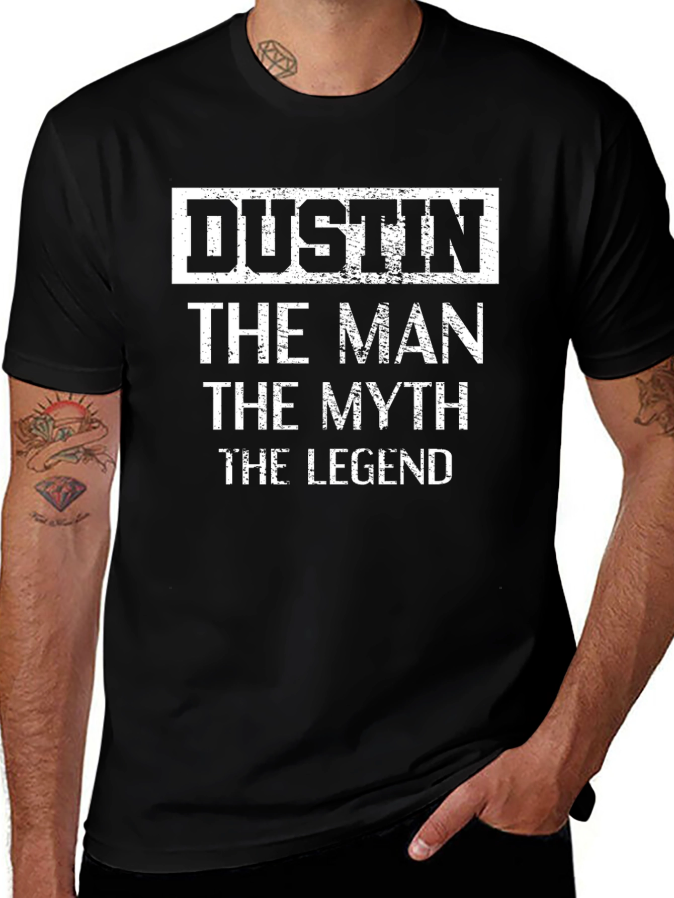 Dustin - The Man The Myth The Legend T-Shirt