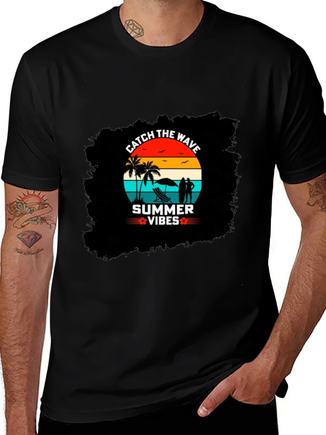 Catch the Wave Summer Vibes T-Shirt