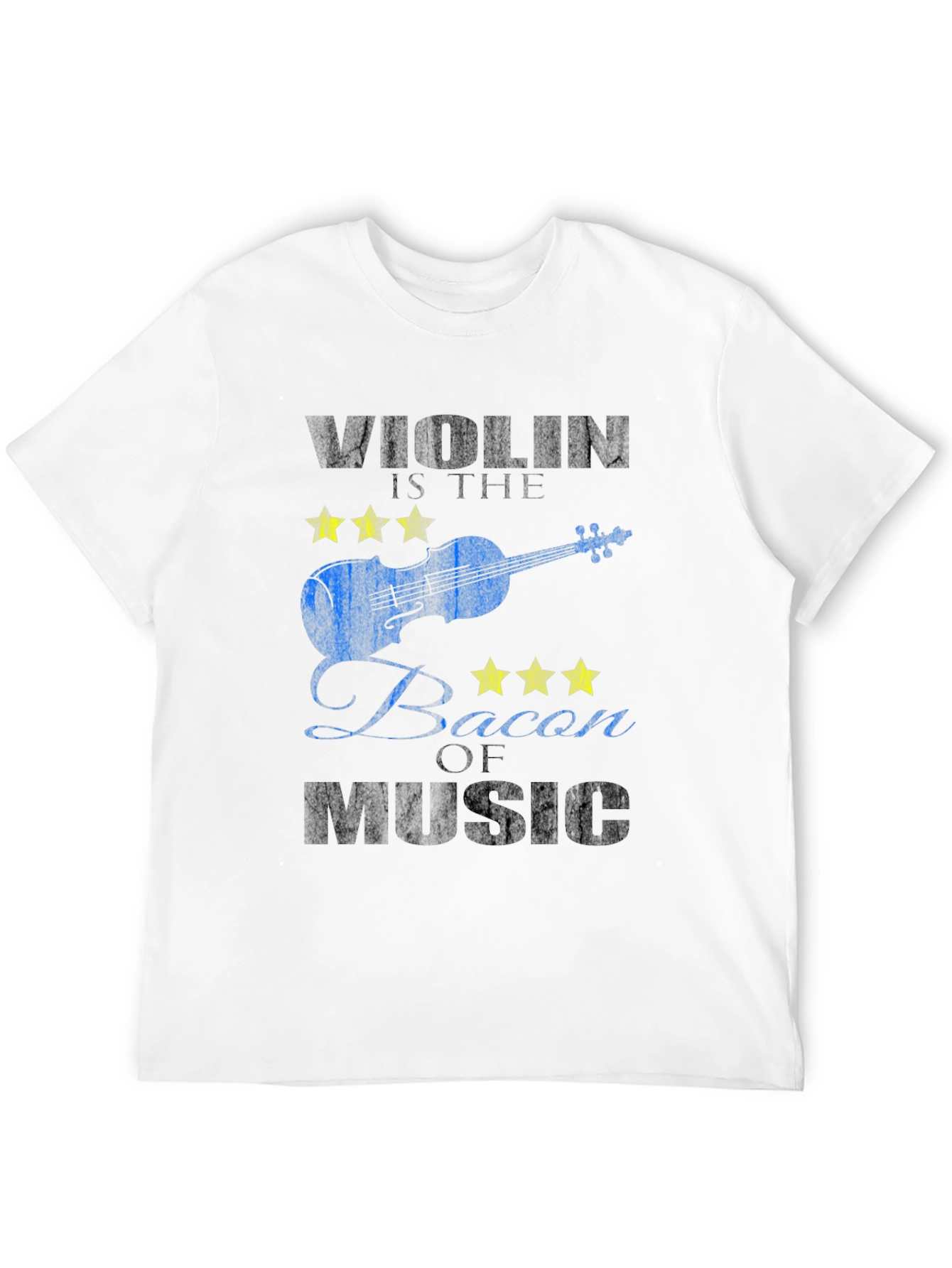 Violin Music T-Shirt: Bacon of Music Funny Tee