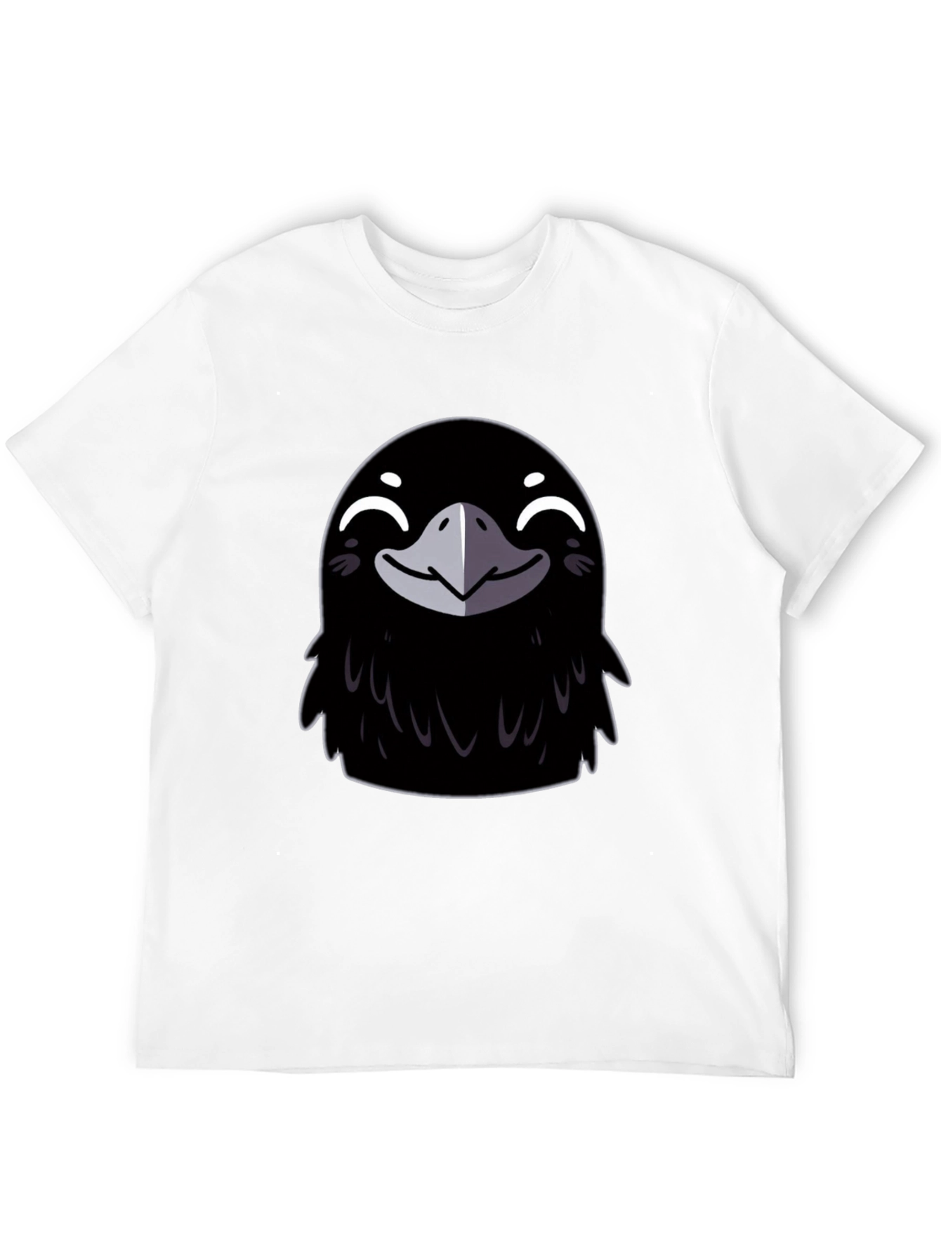 Crow Graphic Tee - Mens Black T-Shirt