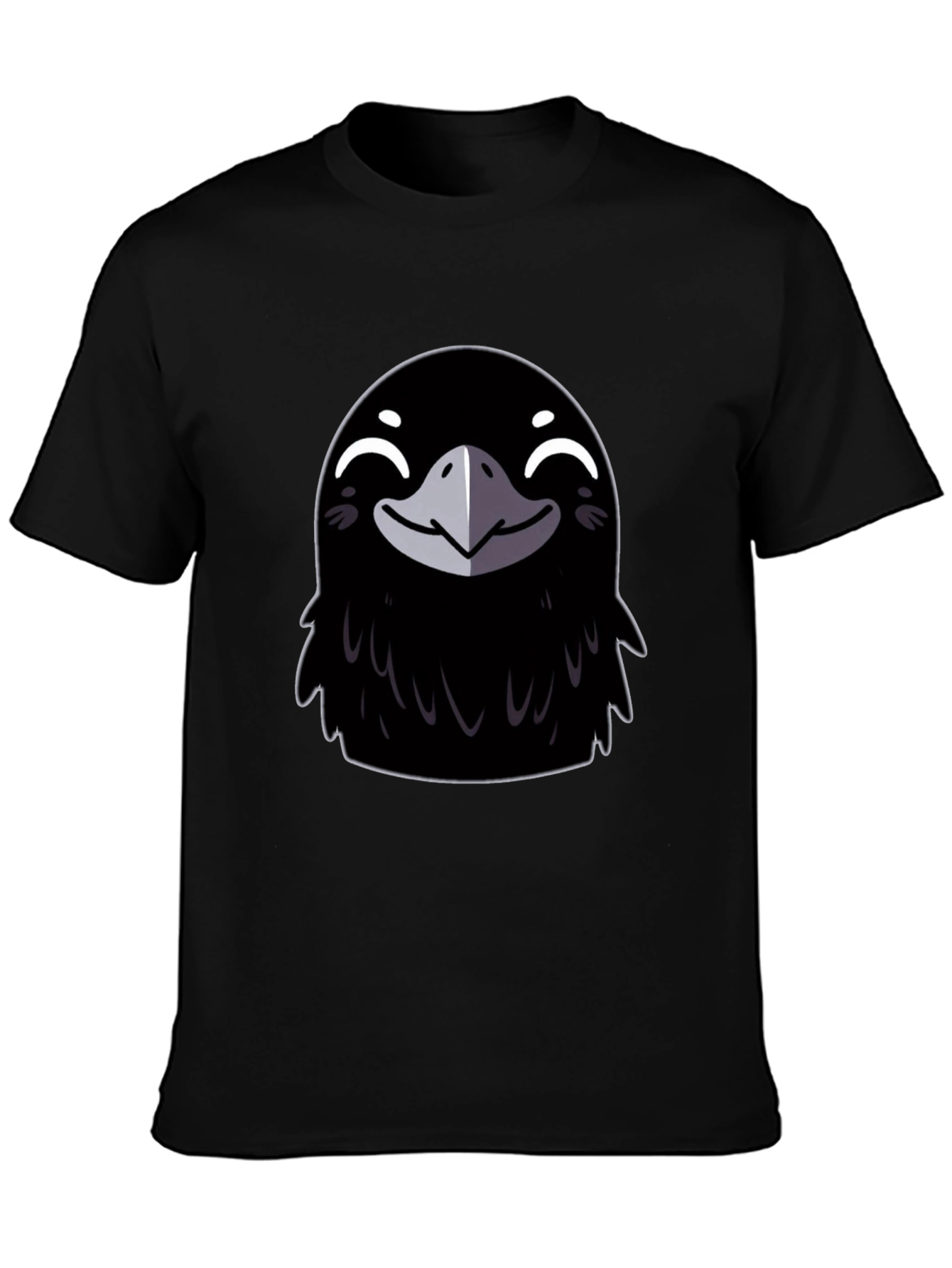 Crow Graphic Tee - Mens Black T-Shirt