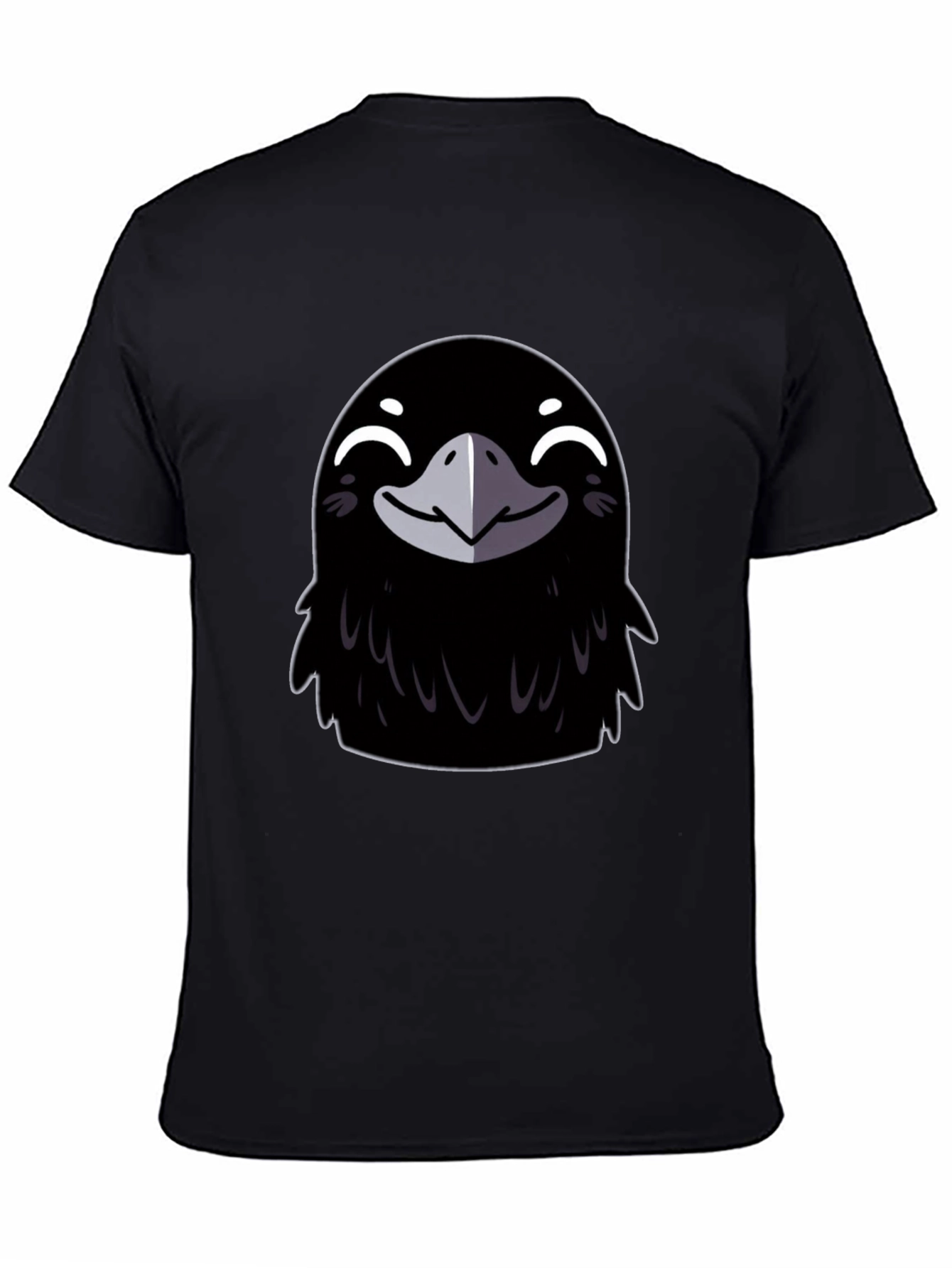 Crow Graphic Tee - Mens Black T-Shirt