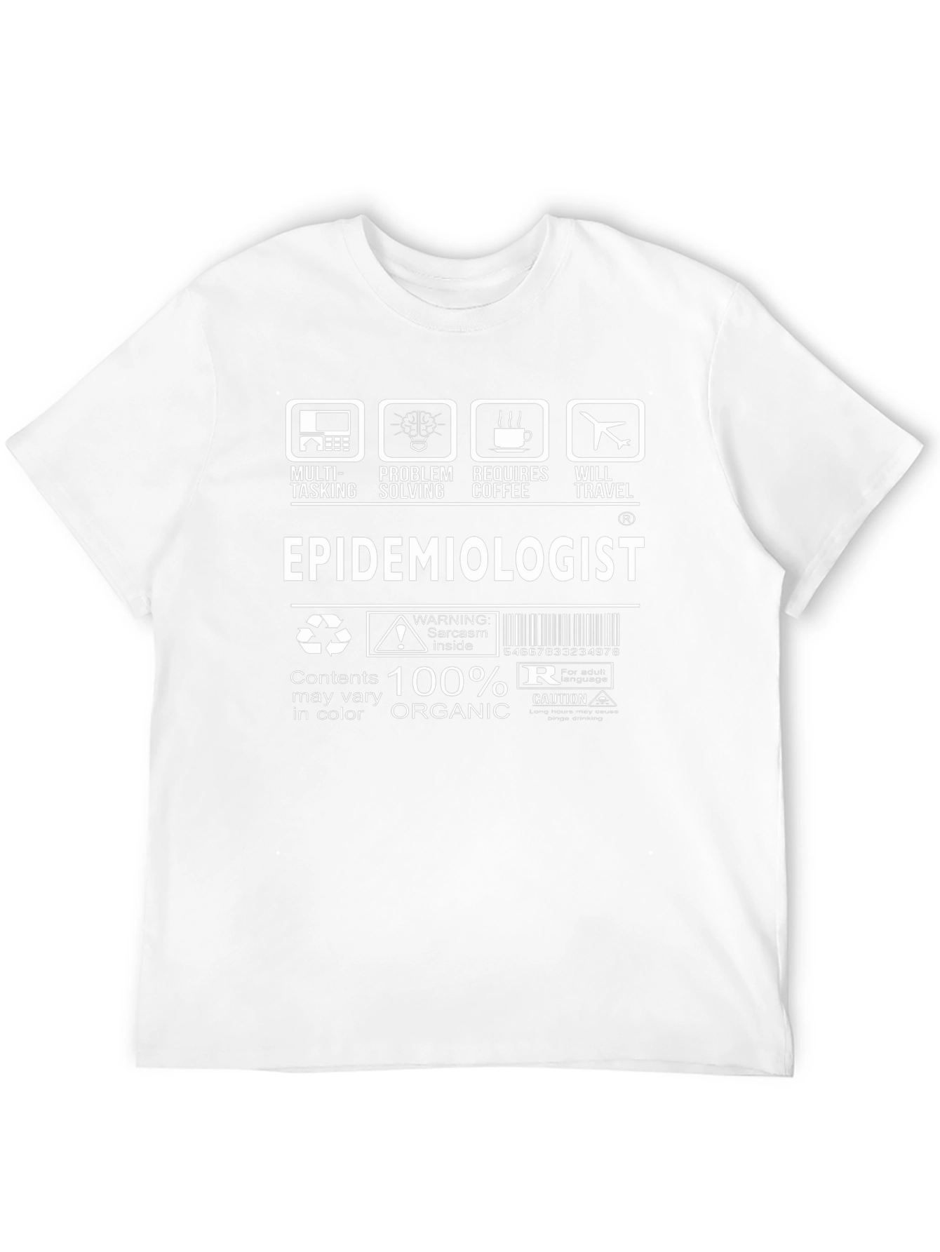 Epidemiologist Definition T-Shirt Funny Job Tee
