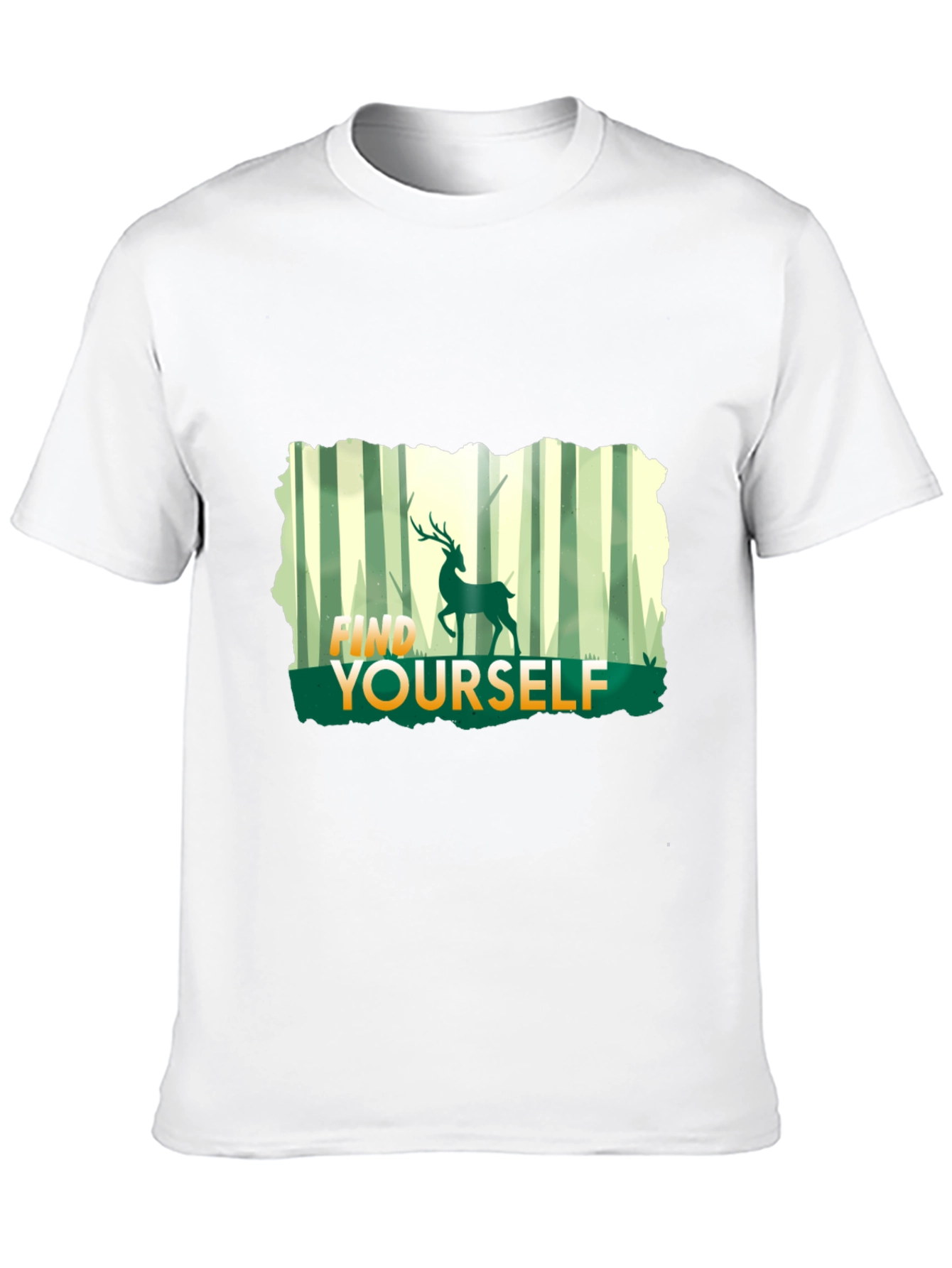 Find Yourself Deer Graphic T-Shirt