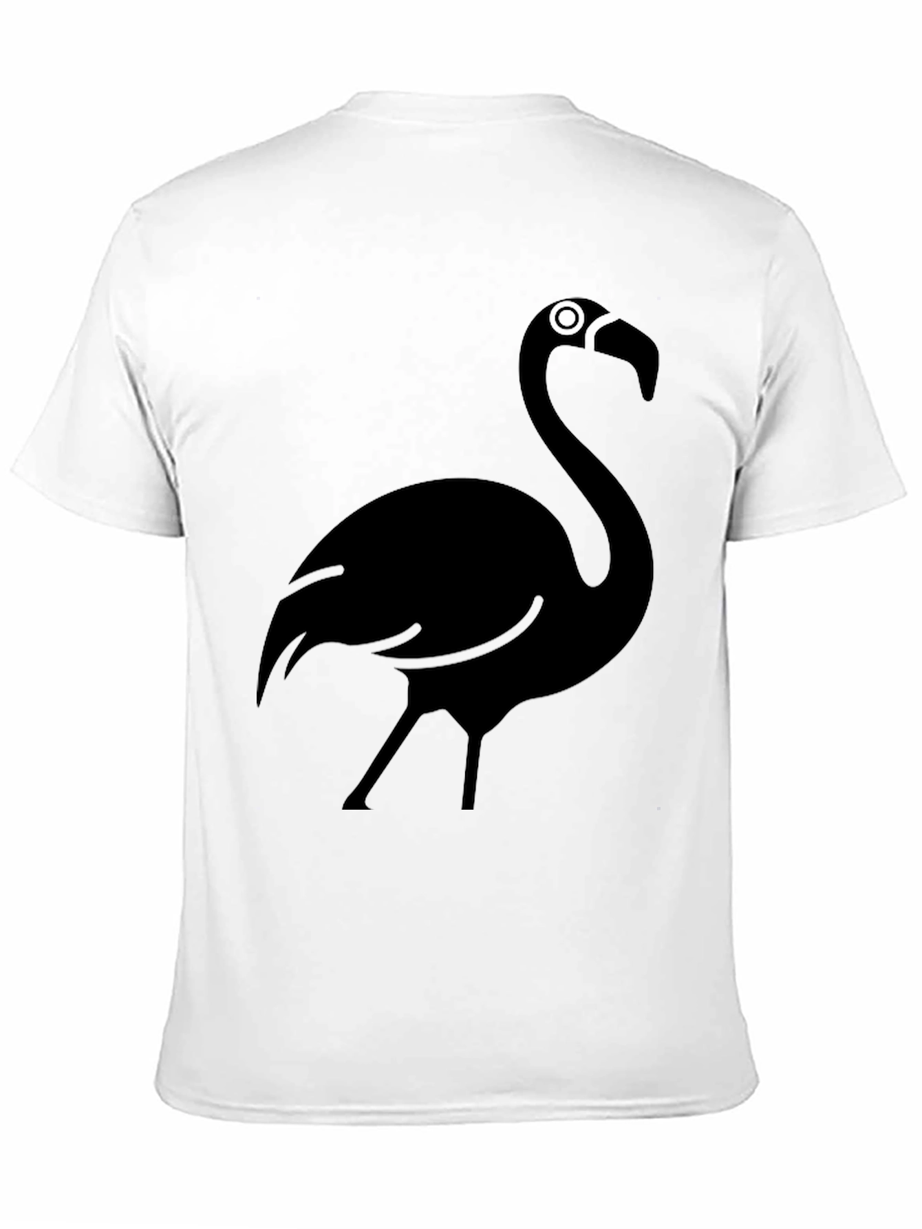 Black Flamingo Graphic Tee - Casual Style