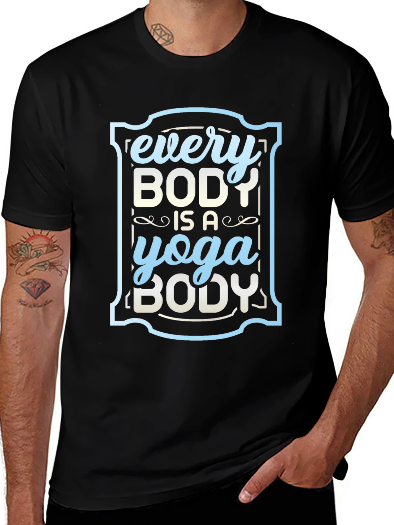 Every Body is a Yoga Body Graphic Tee
