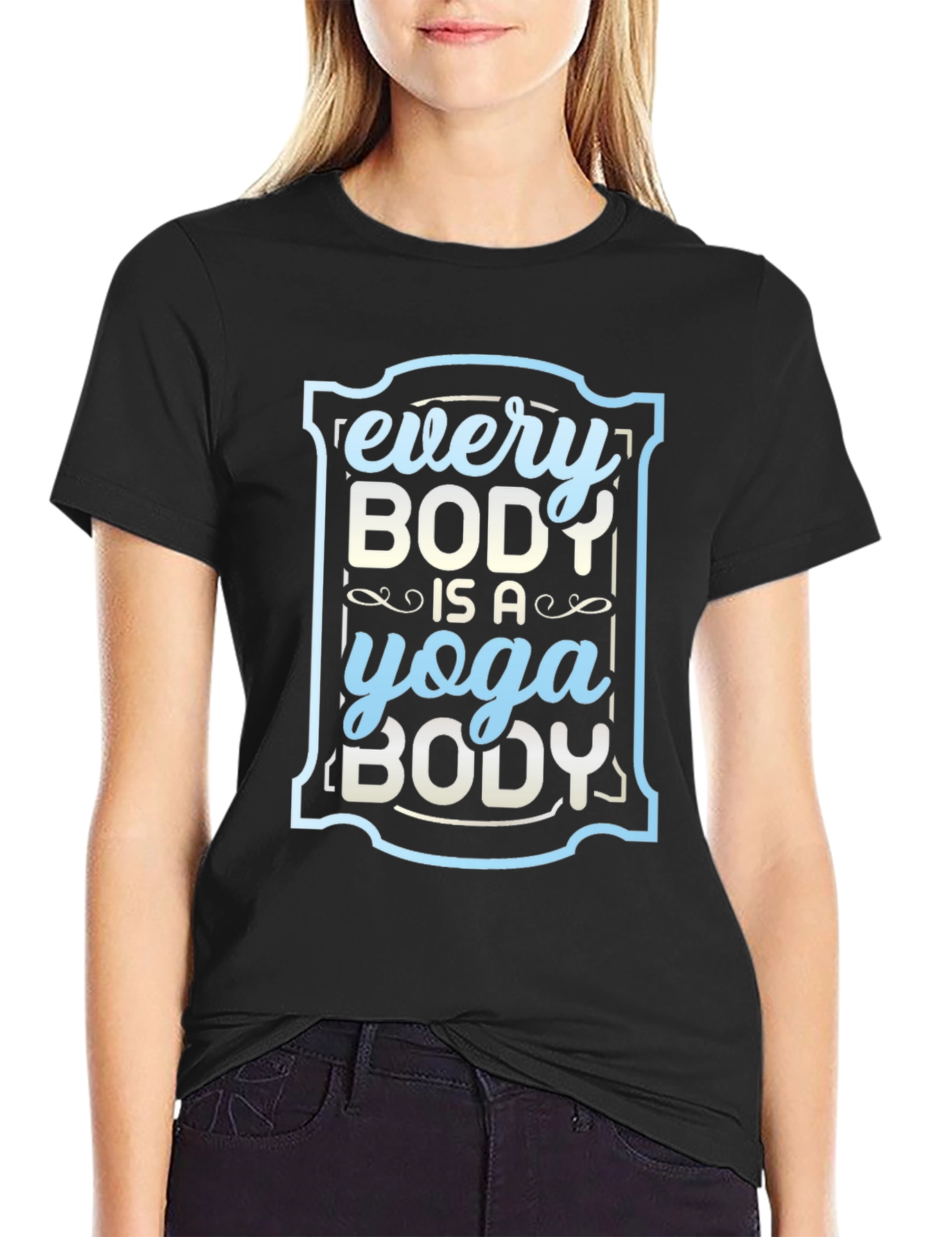 Every Body is a Yoga Body Graphic Tee