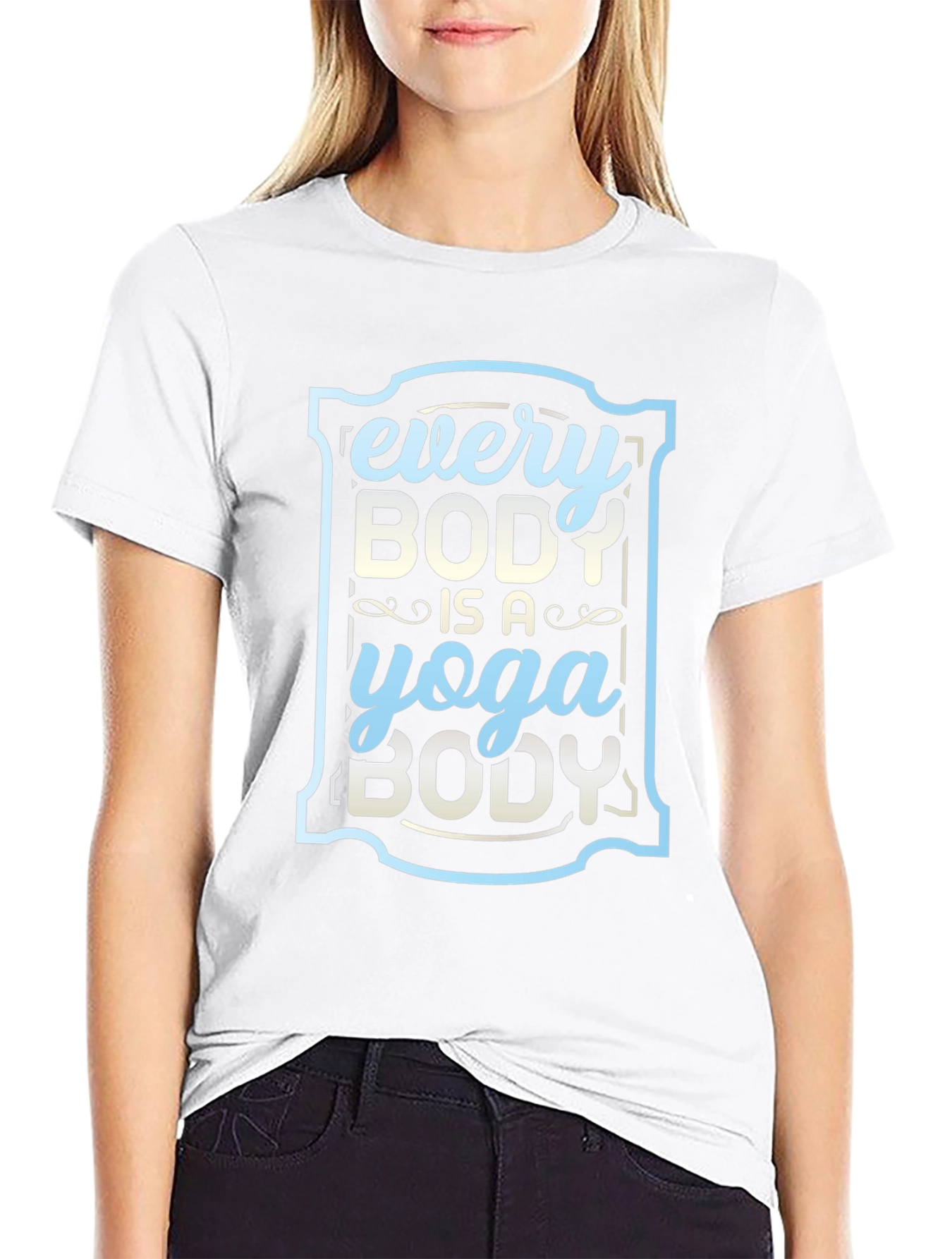 Every Body is a Yoga Body Graphic Tee