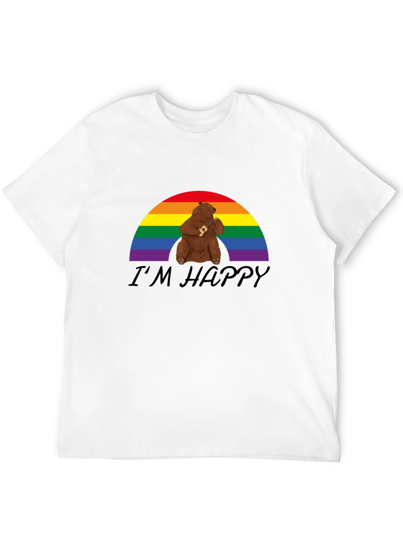 Happy Bear Rainbow Pride T-Shirt