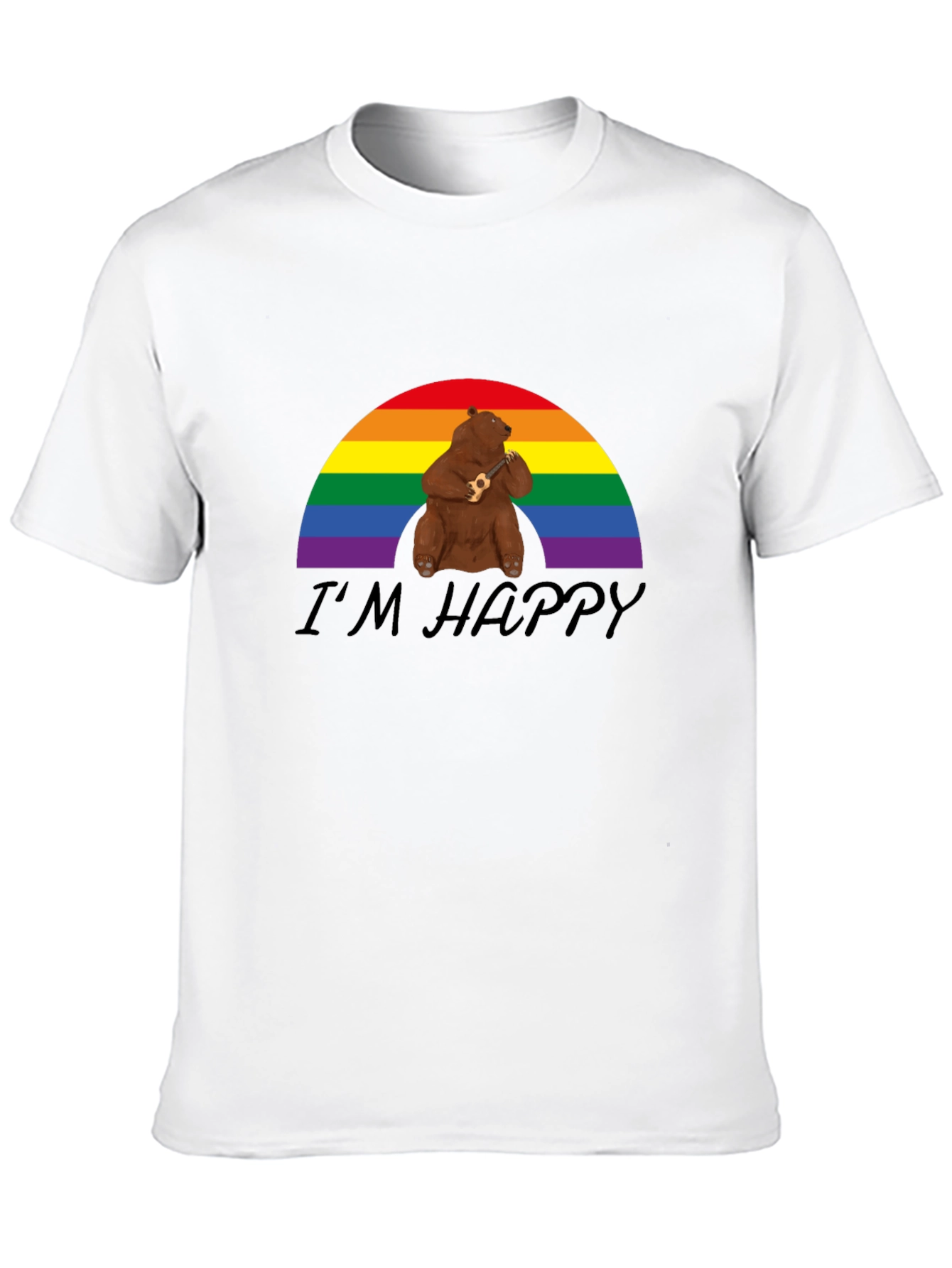 Happy Bear Rainbow Pride T-Shirt