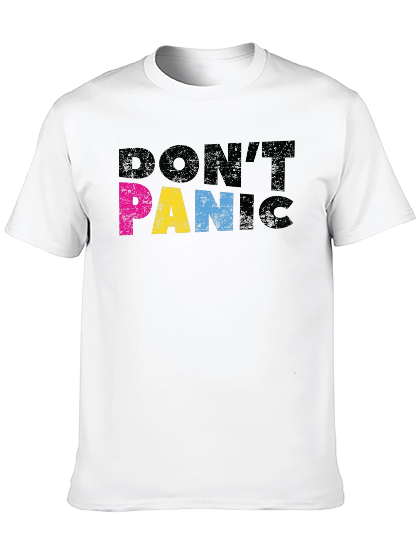 Dont Panic T-Shirt - Pansexual Pride Tee