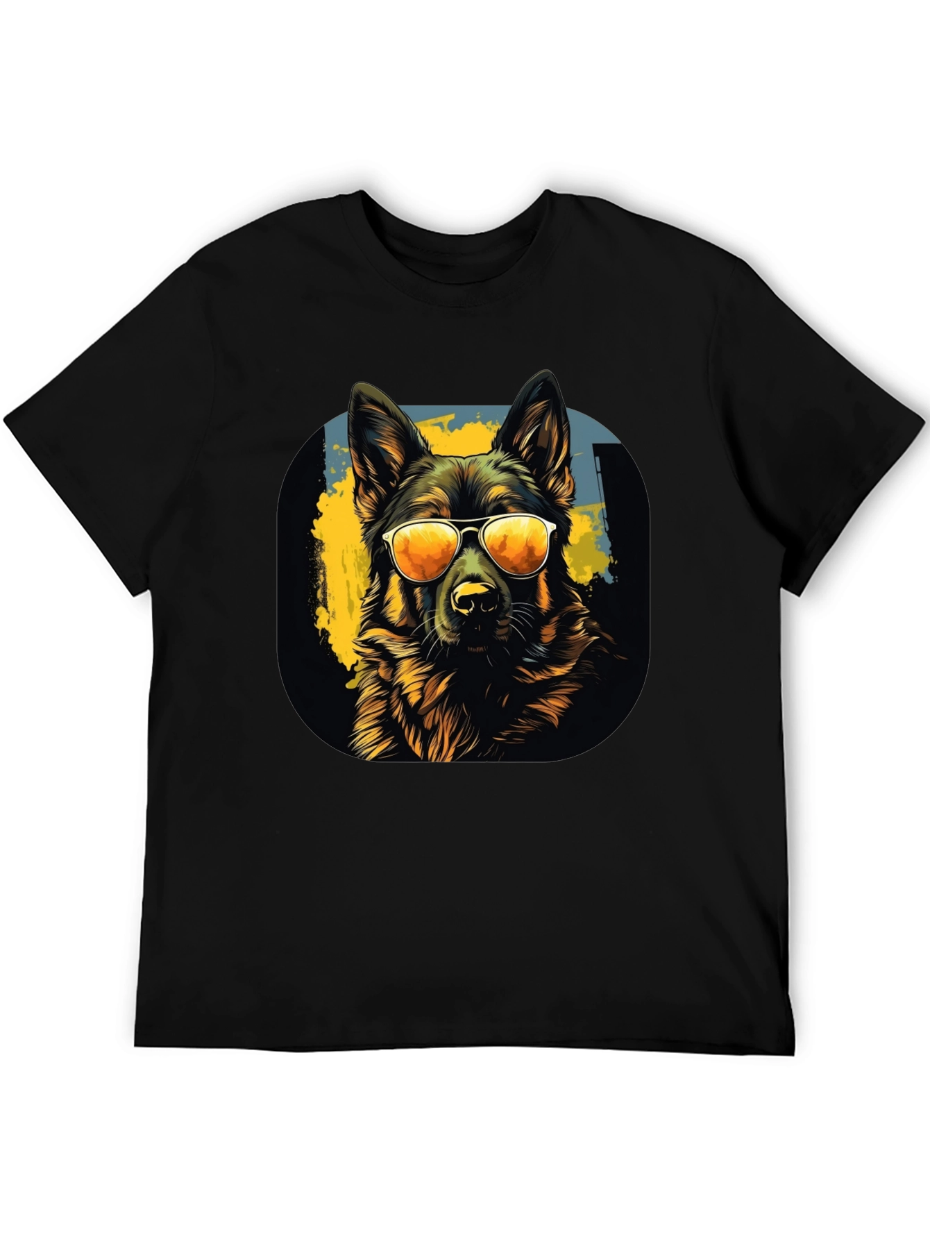 Cool Dog Graphic T-Shirt - Stylish Canine Design