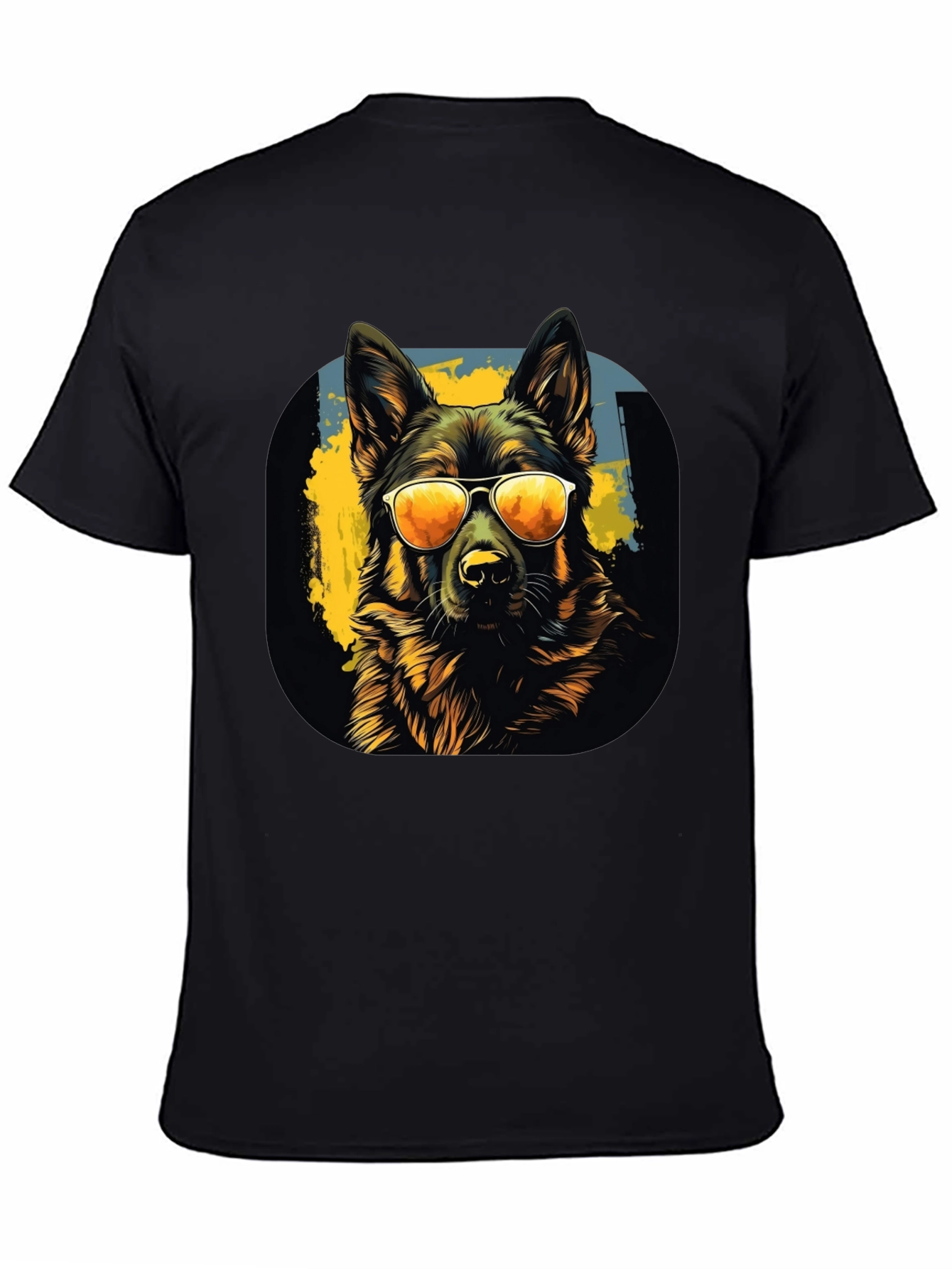 Cool Dog Graphic T-Shirt - Stylish Canine Design