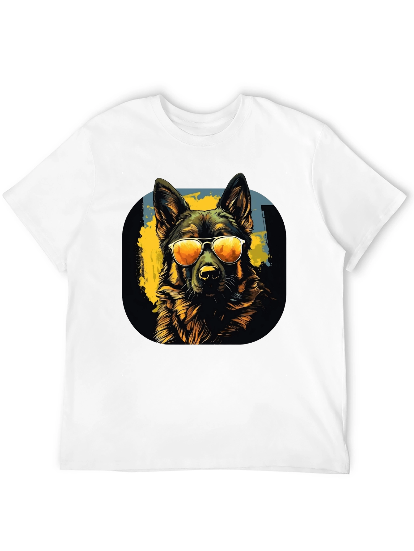 Cool Dog Graphic T-Shirt - Stylish Canine Design