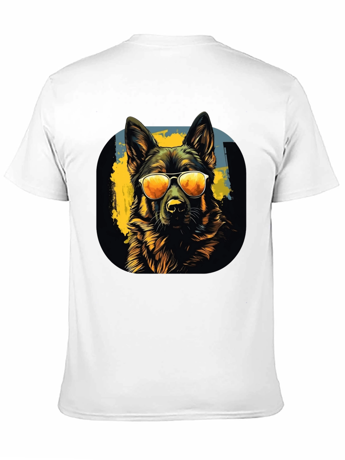 Cool Dog Graphic T-Shirt - Stylish Canine Design