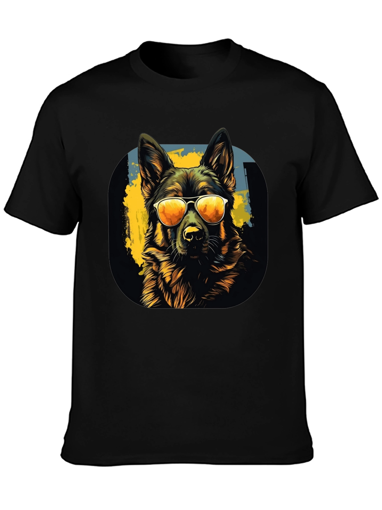 Cool Dog Graphic T-Shirt - Stylish Canine Design