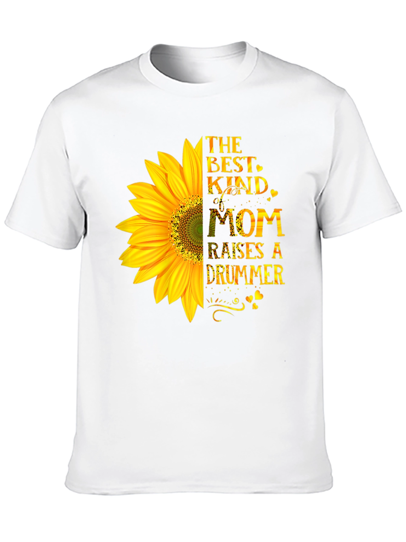 Best Kind of Mom Sunflower Graphic T-Shirt